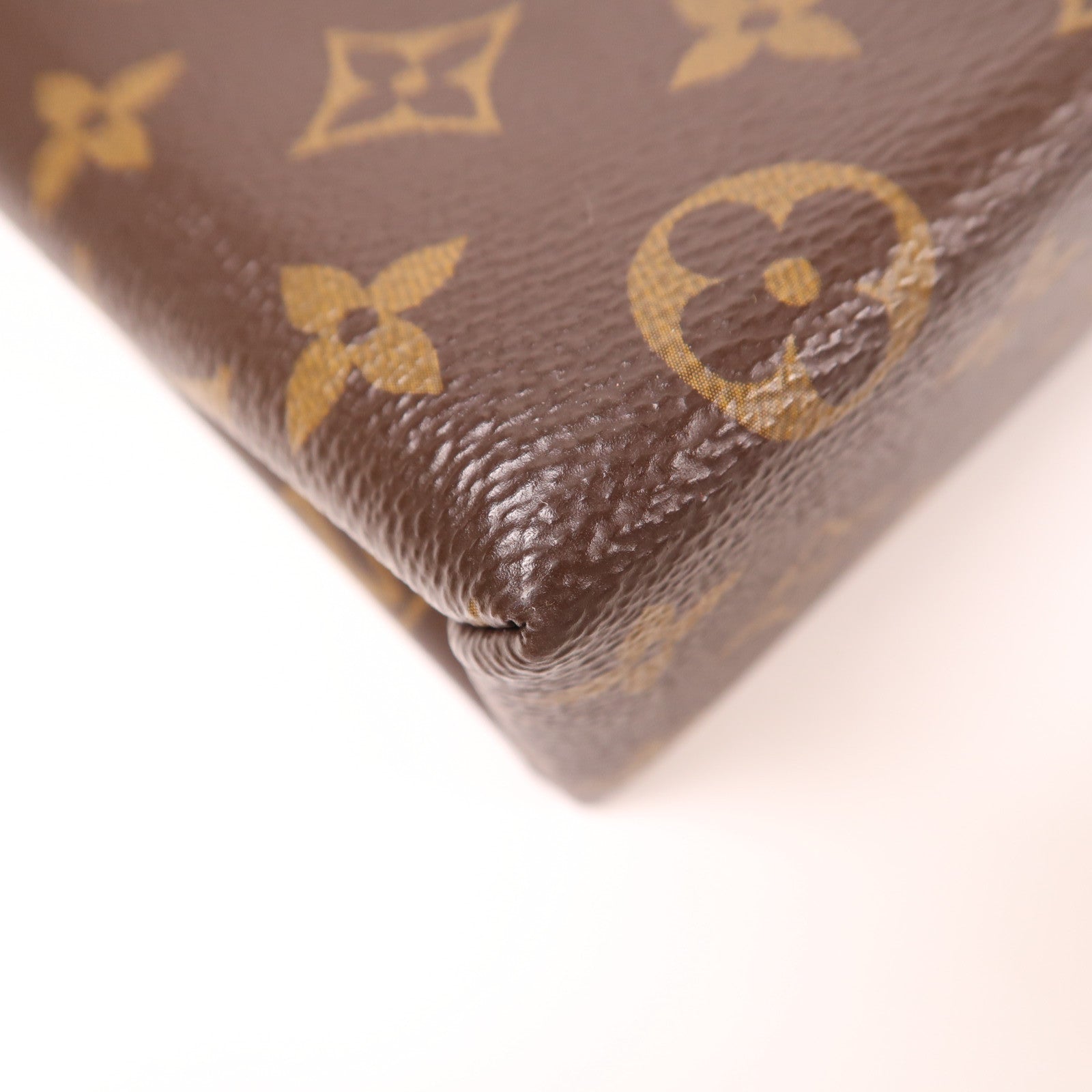 LOUIS VUITTON Monogram Locky BB金扣手挽肩背兩用袋棕色/黑色