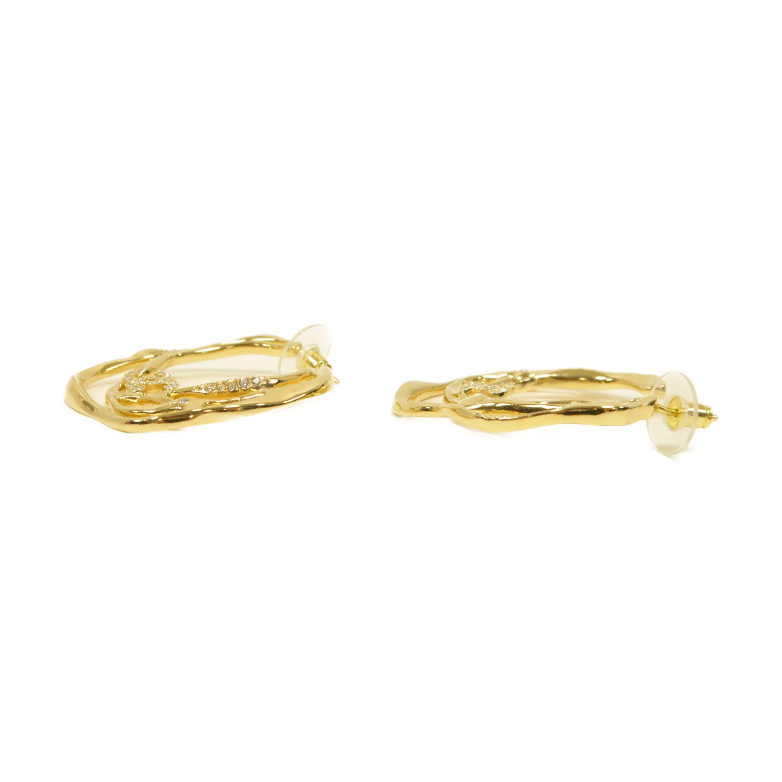 CHANEL 金屬Earrings耳環金色