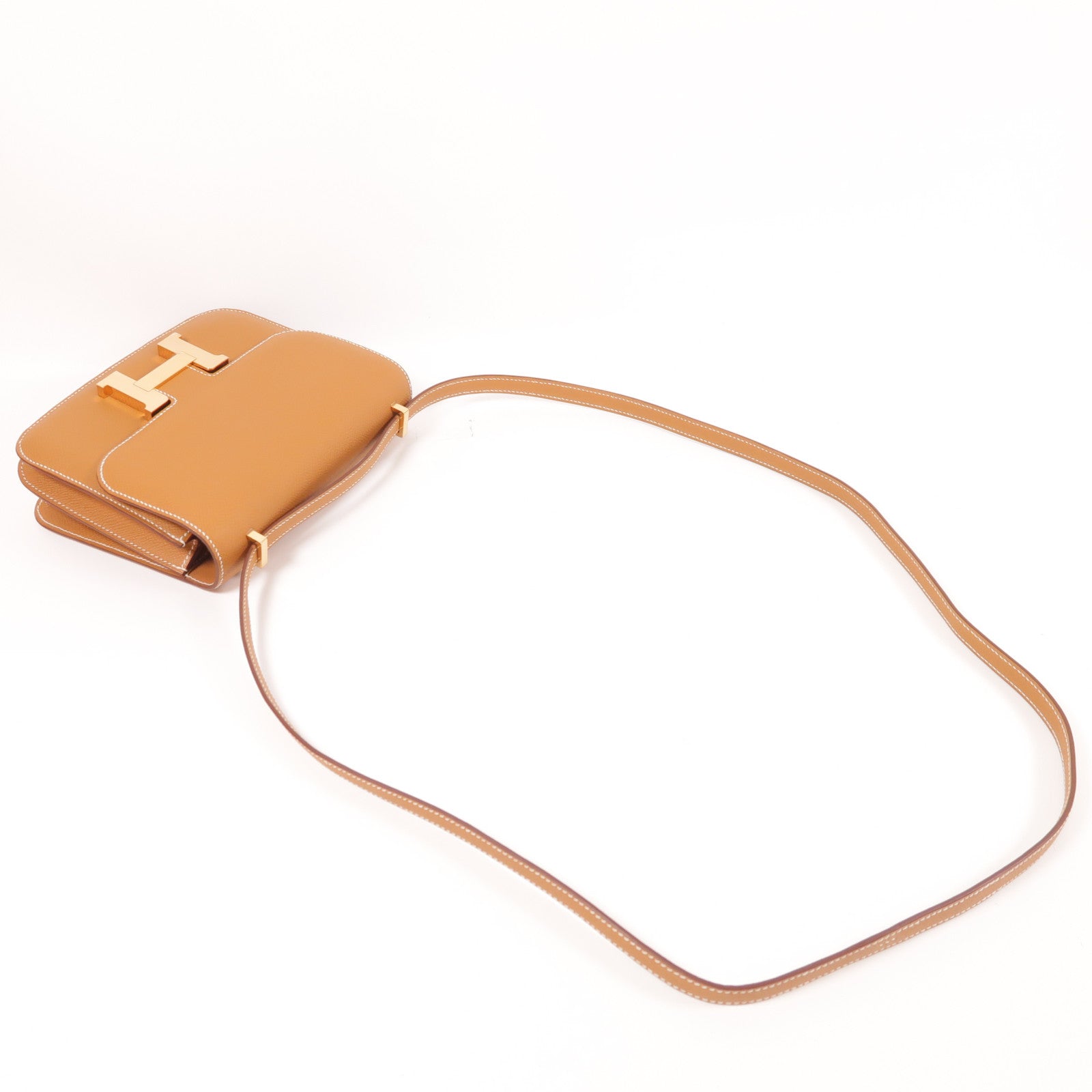 HERMES Epsom皮革Constance Mini肩背袋