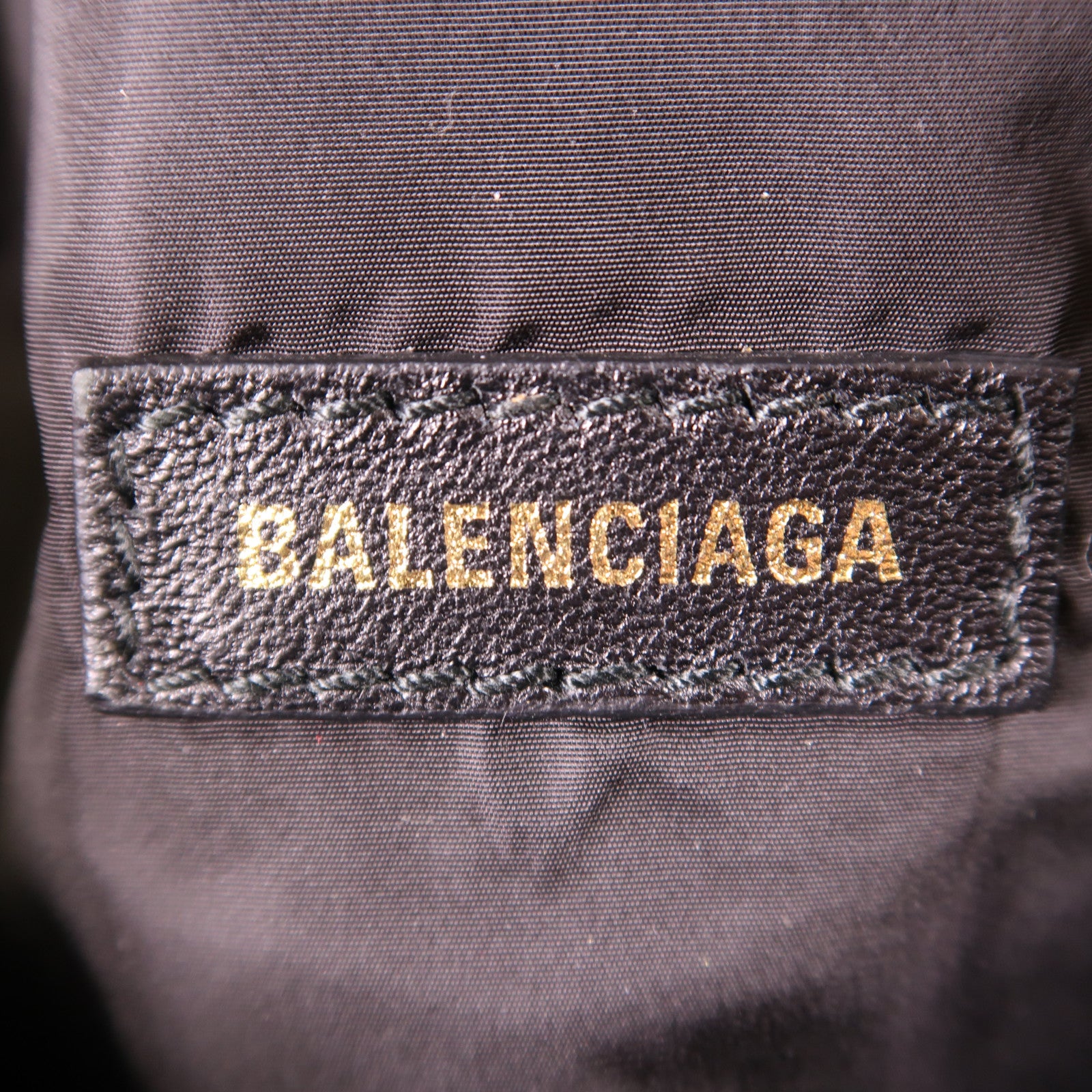 BALENCIAGA 尼龍Belt Bag銀扣腰包