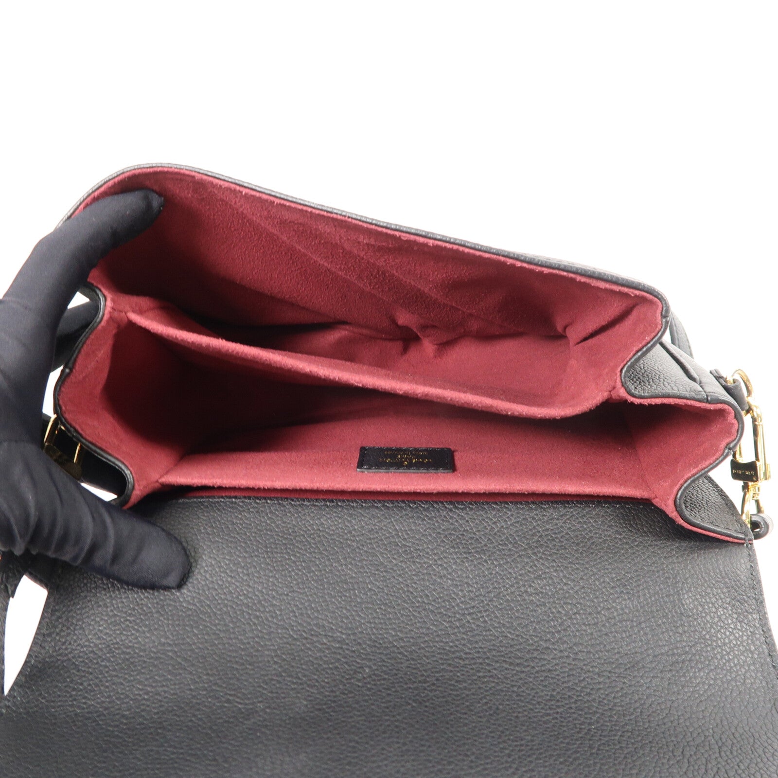 LOUIS VUITTON Monogram Empreinte Pochette Metis手挽肩背兩用袋