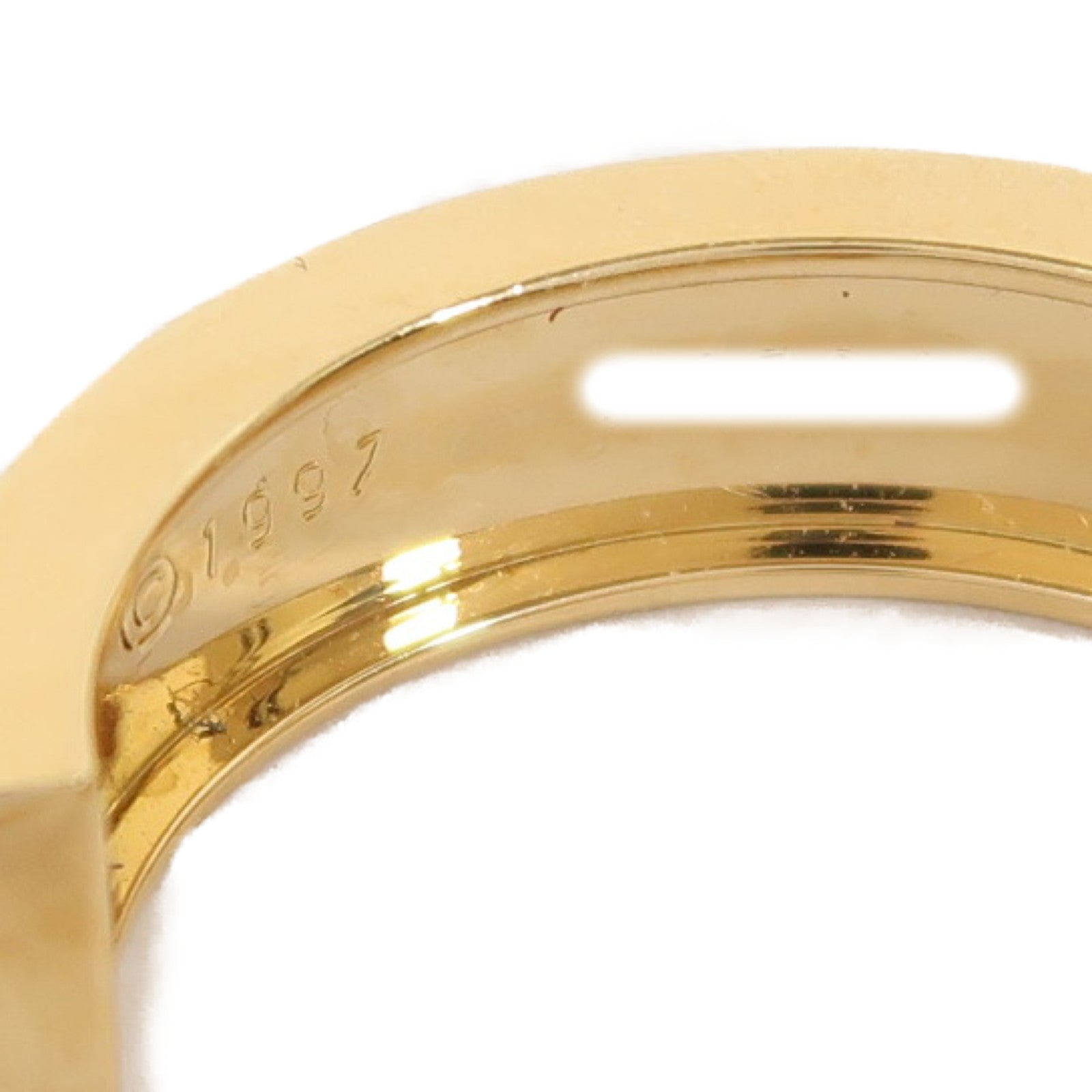 CARTIER 18K黃金Love Diamond Earrings鑽石耳環金色