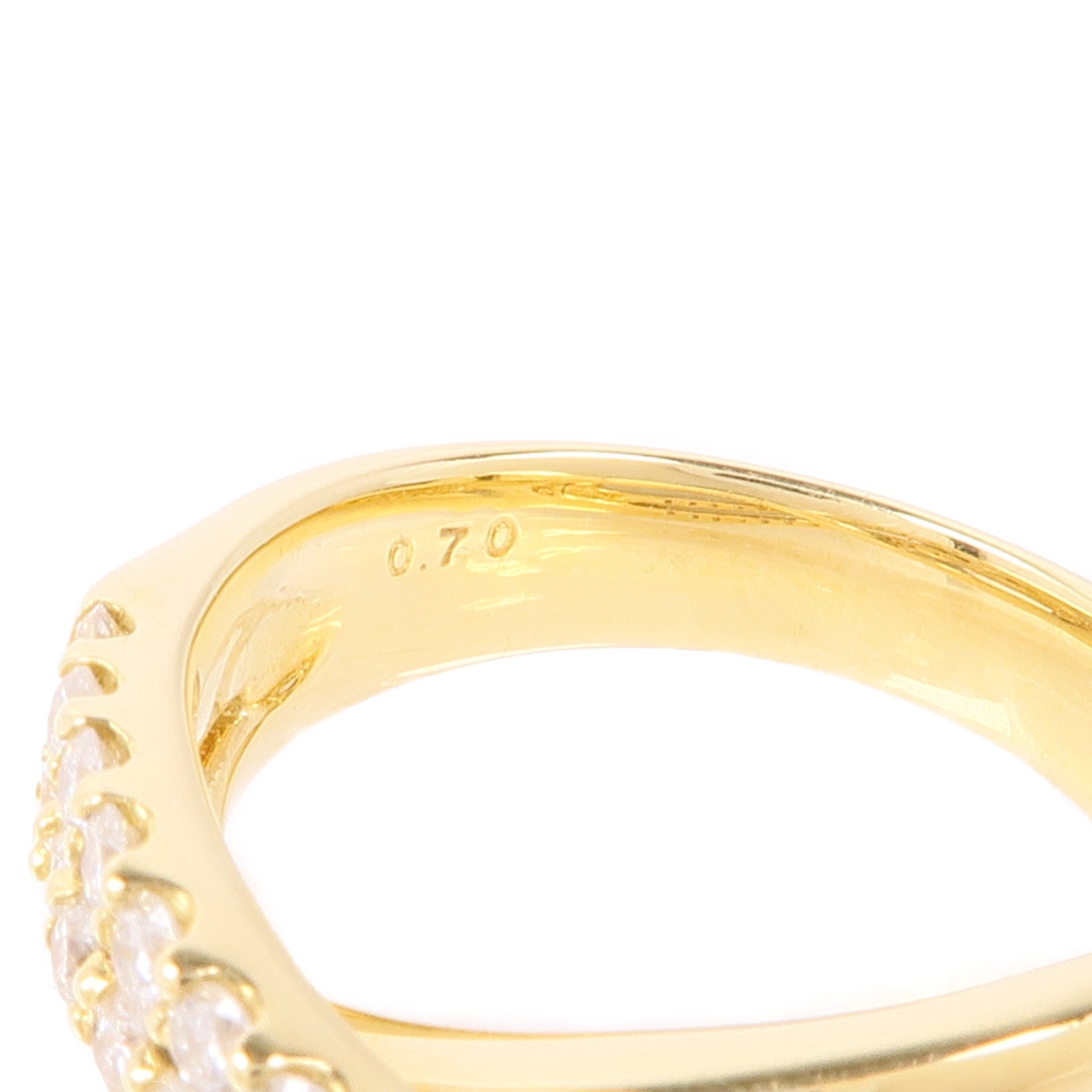 JEWELRY 18K黃金Diamond Ring鑽石戒指US#6.25