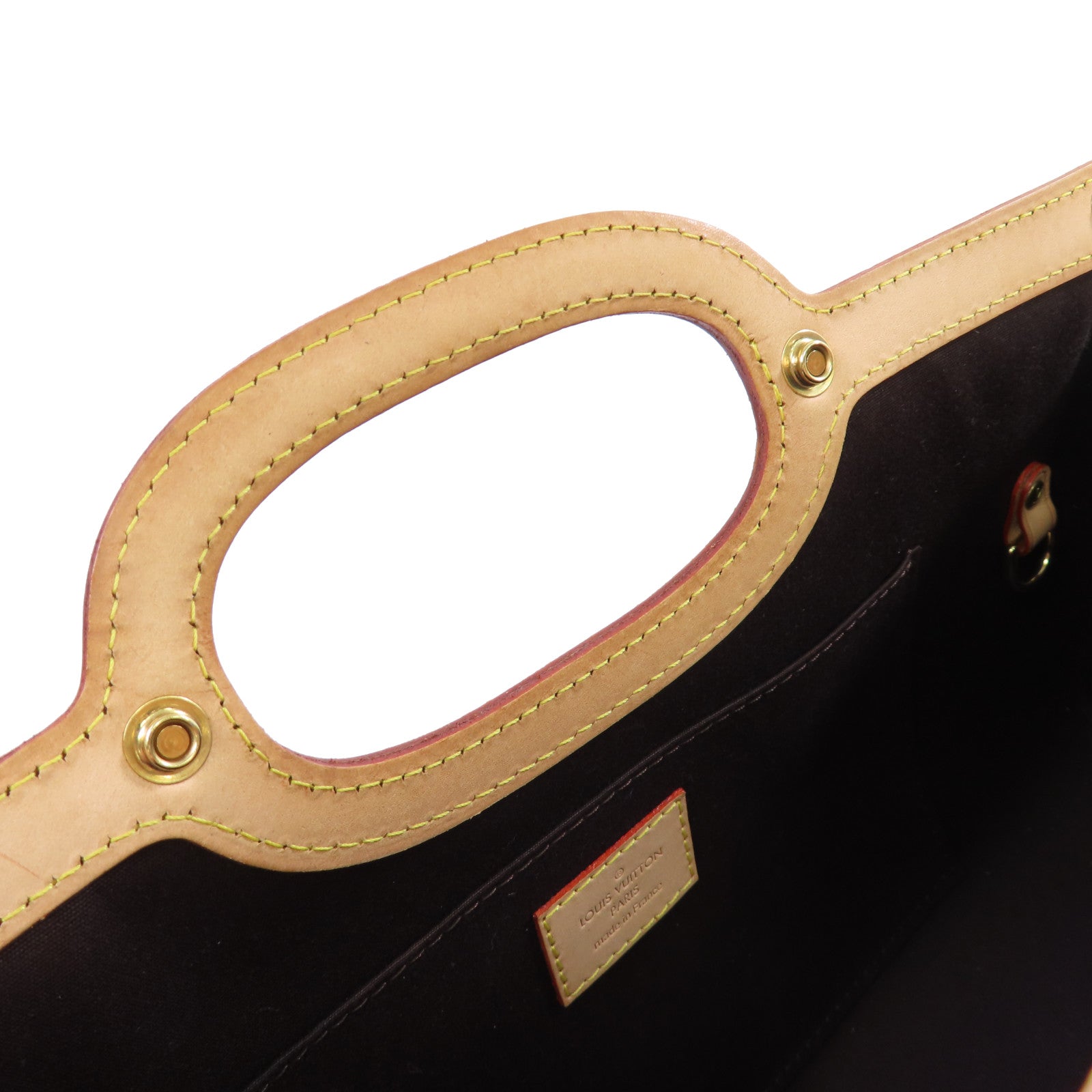 LOUIS VUITTON Monogram Vernis Roxbury Drive 2way Shoulder Bag金扣手挽肩背兩用袋酒紅色
