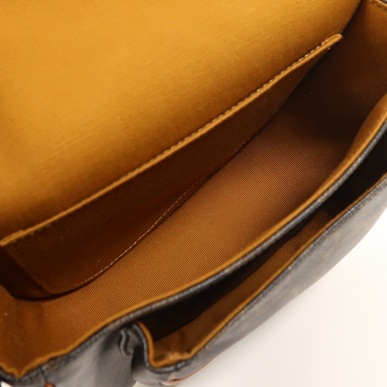 CELINE 塗層帆布Folco金扣肩背袋