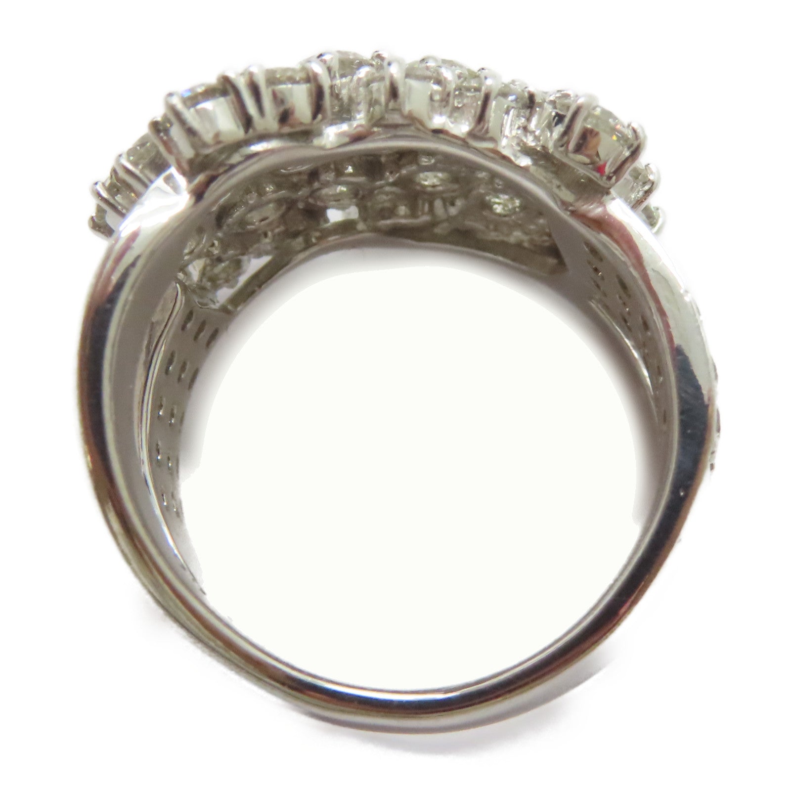 JEWELRY PT900鉑金Diamond Ring 3.00ct鑽石戒指US#6.5