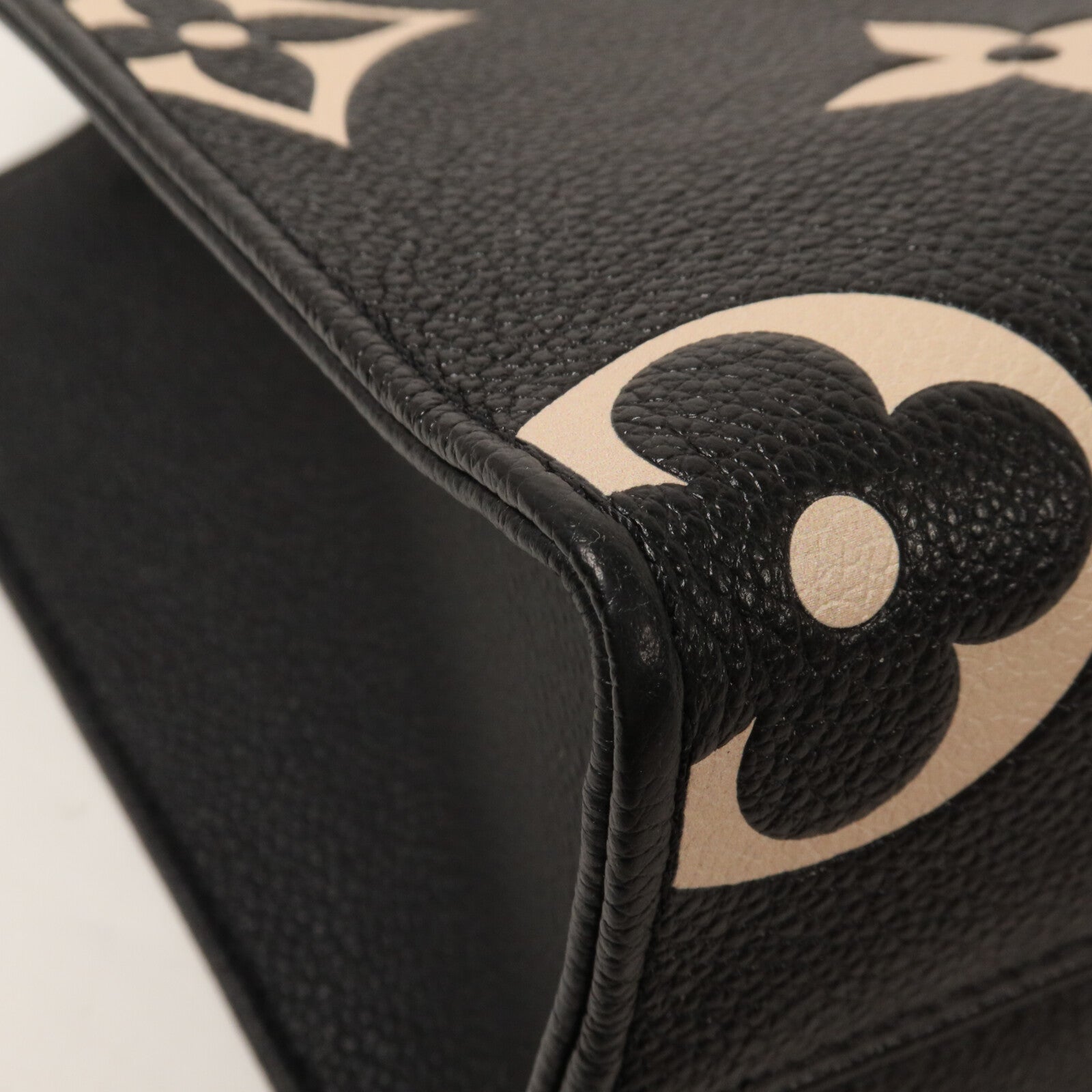 LOUIS VUITTON Monogram Empreinte On The Go PM手挽肩背兩用袋