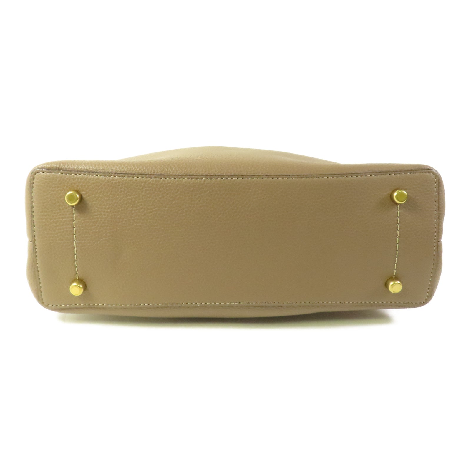 COACH 牛皮皮革Shoulder Bag金扣肩背袋