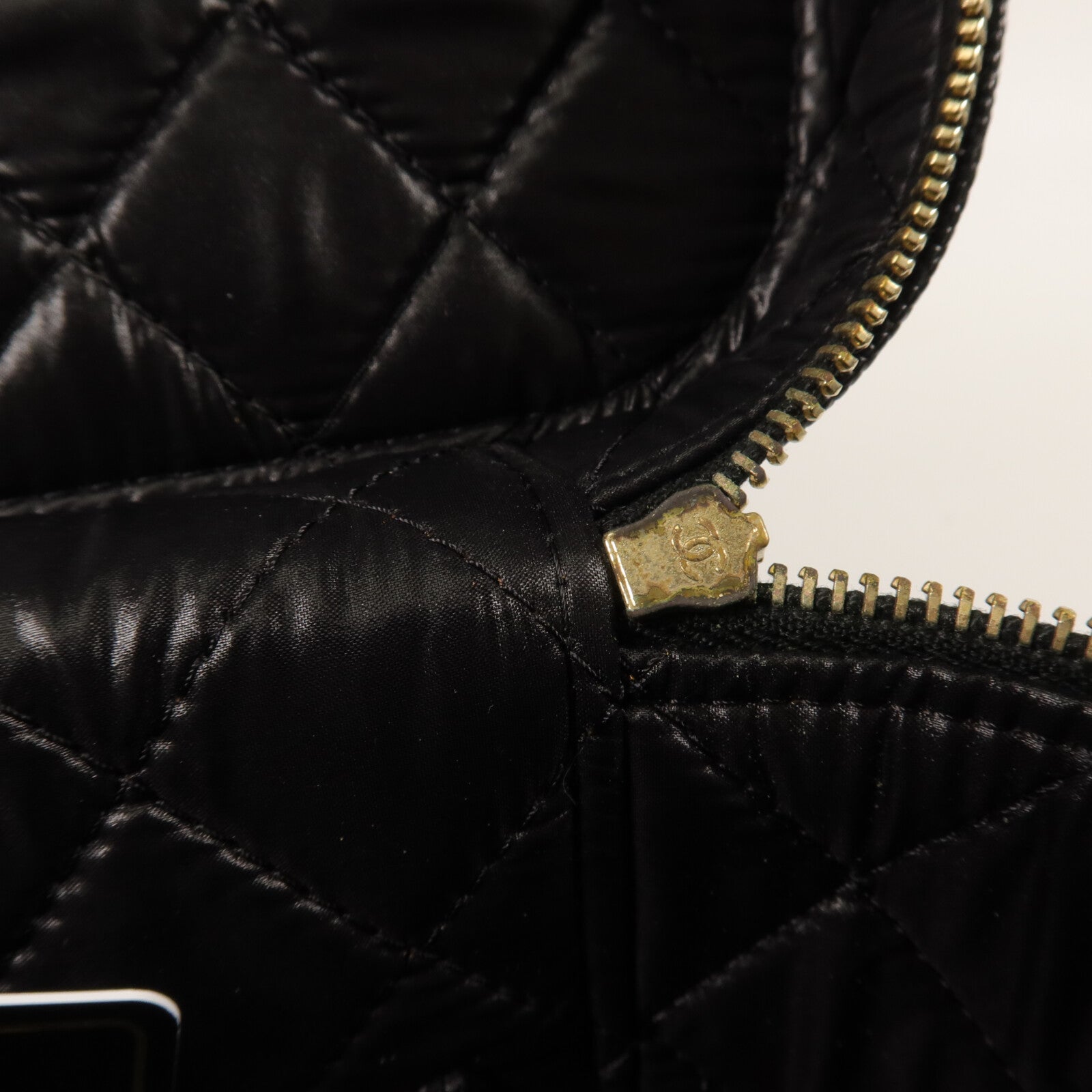 CHANEL 牛皮皮革Vanity Bag手挽袋