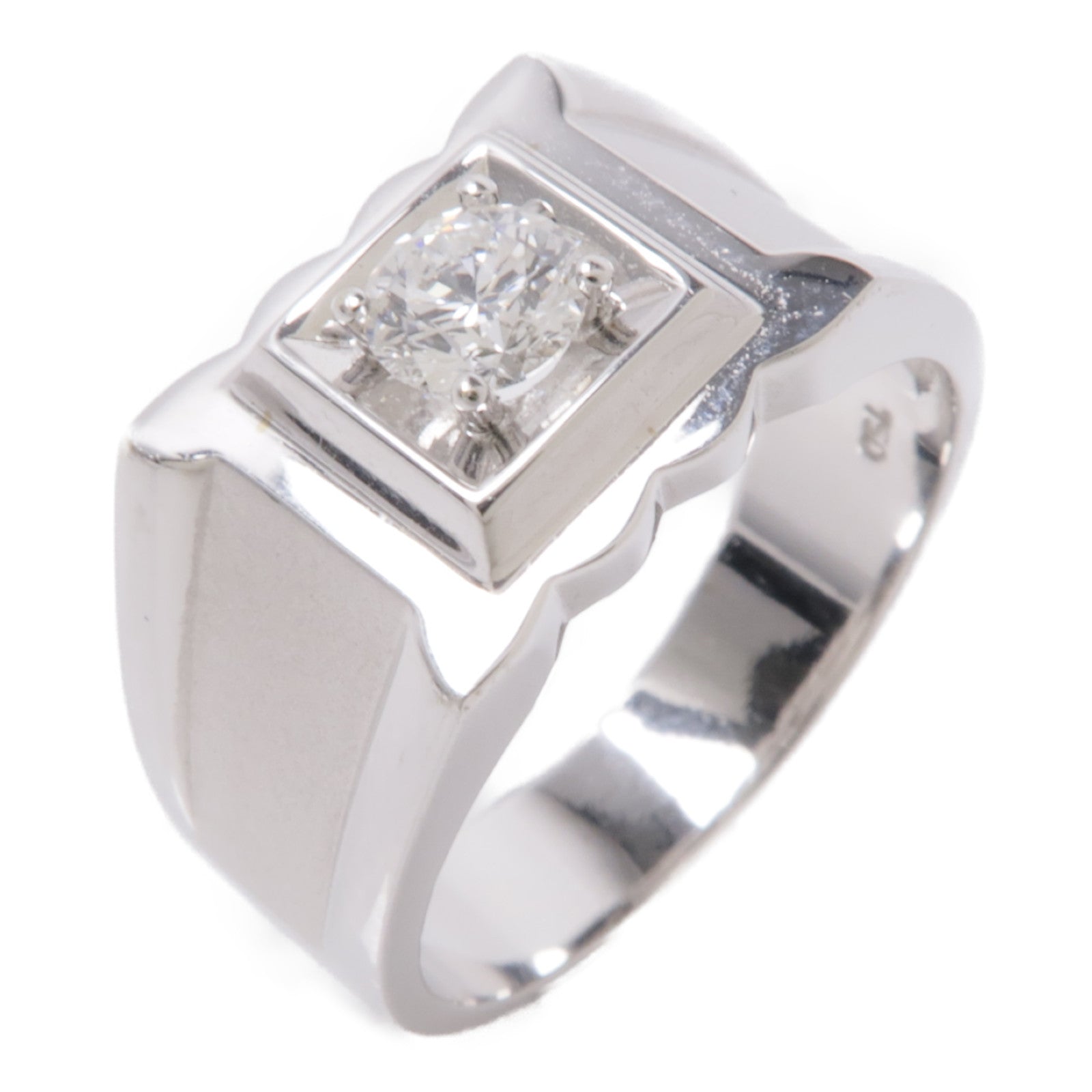 JEWELRY 18K白金Diamond Ring鑽石戒指US#7.75