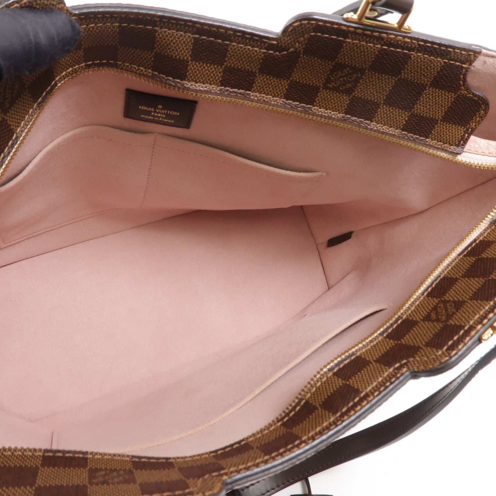 LOUIS VUITTON Damier Jersey手挽肩背兩用袋