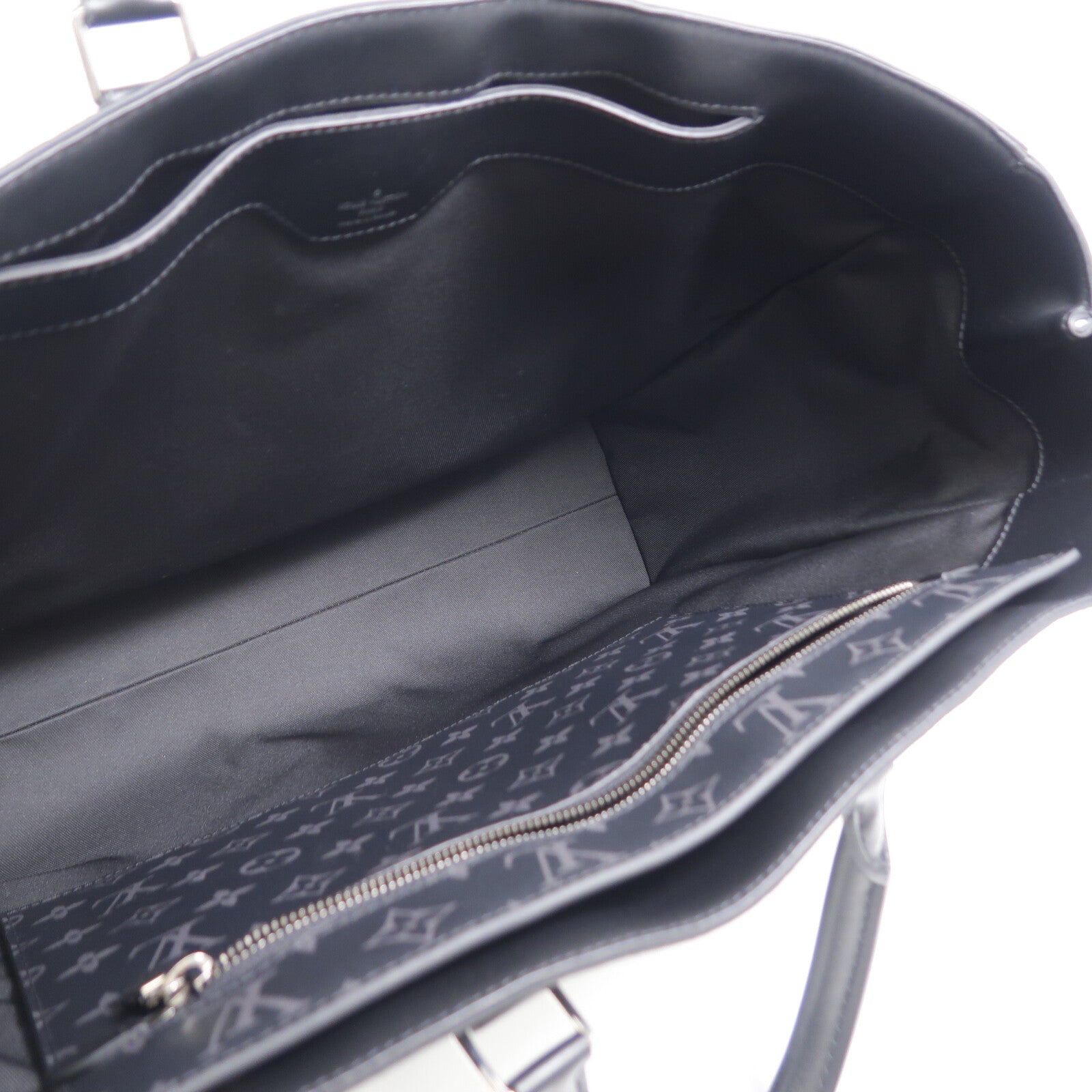 LOUIS VUITTON Monogram Eclipse Grand Sac手挽袋