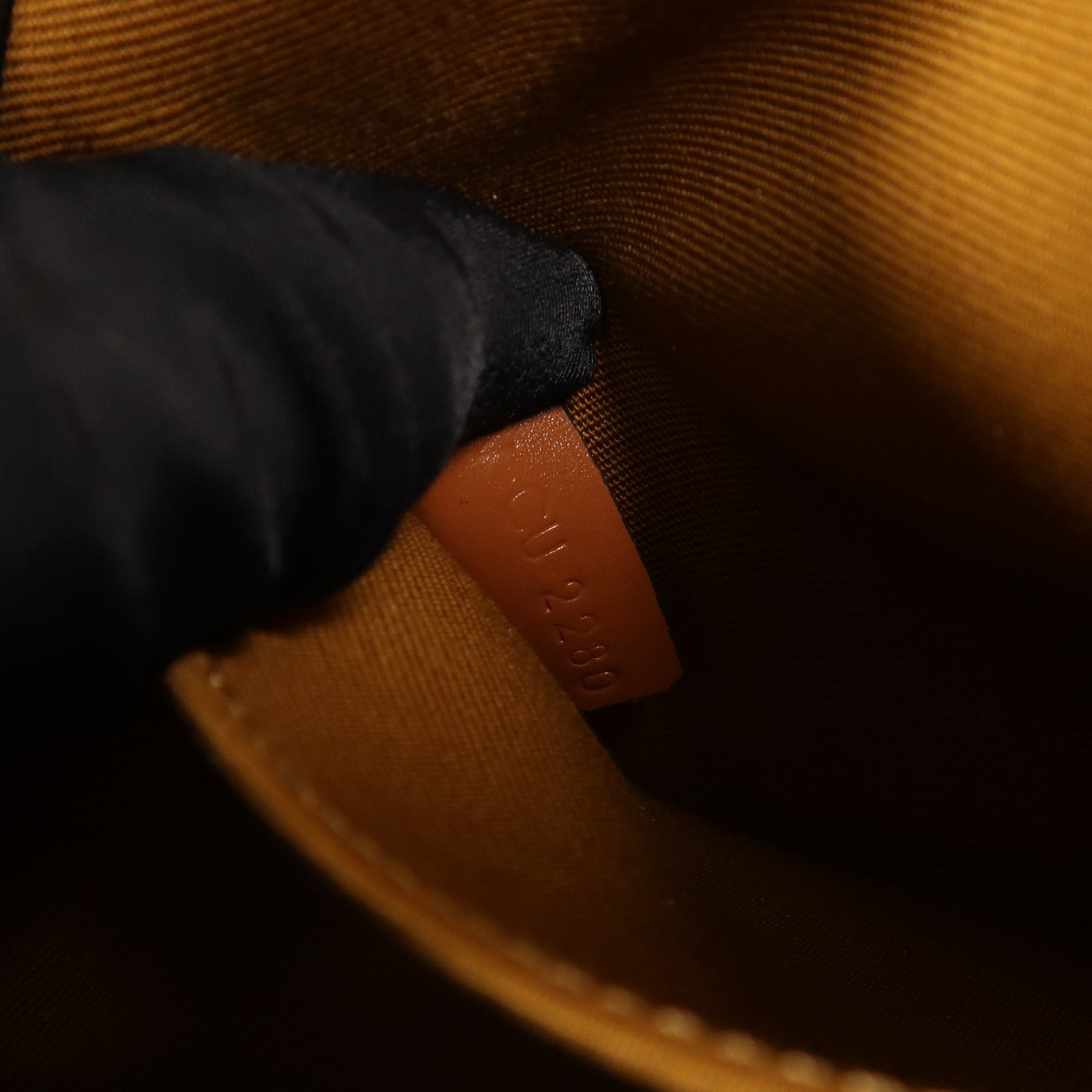 CELINE 塗層帆布Folco金扣肩背袋