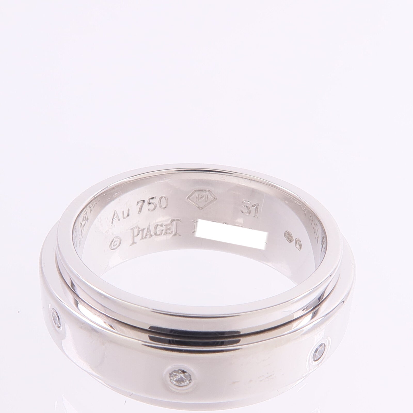 PIAGET 18K白金Possession Ring鑽石戒指