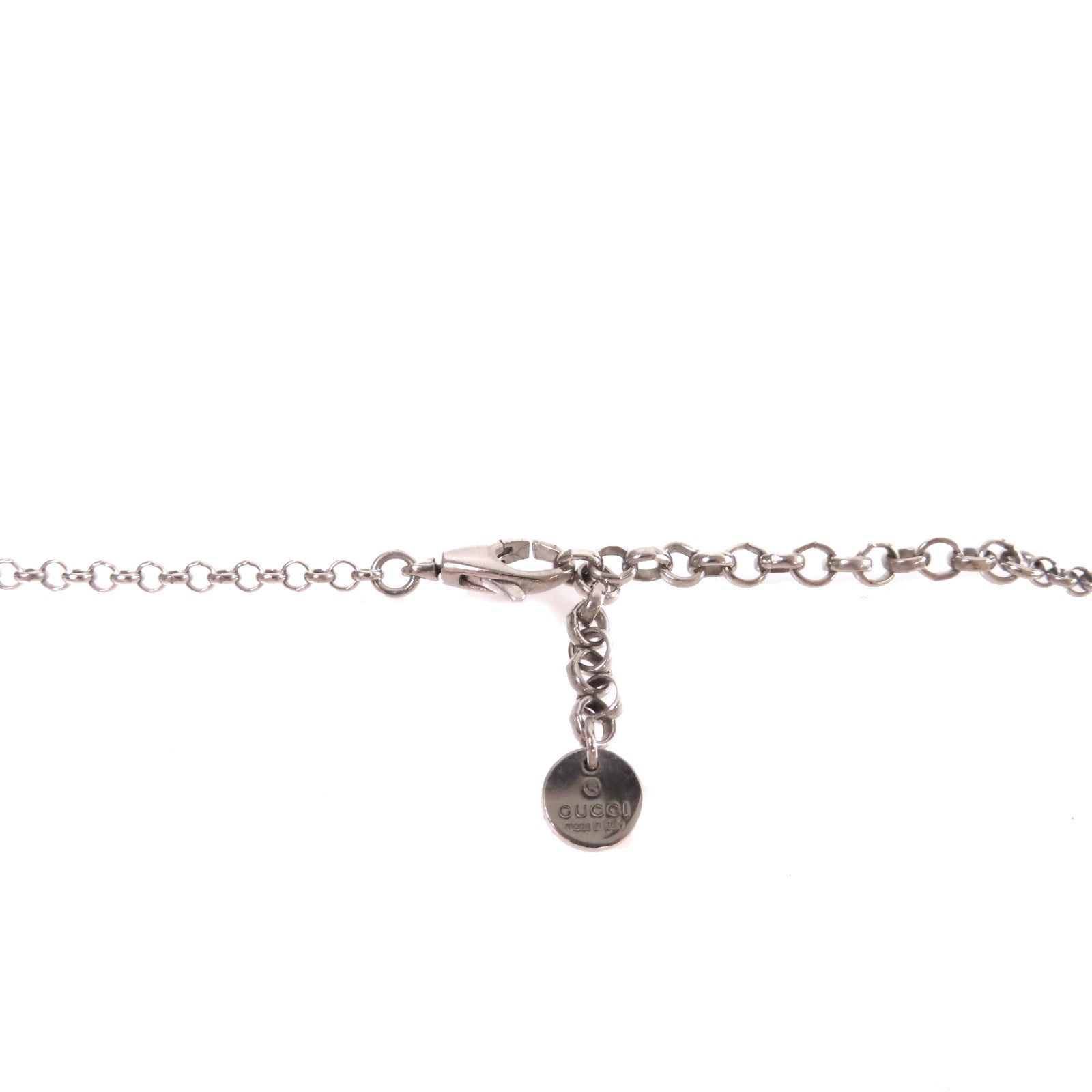 GUCCI 925純銀Blind For Love' Necklace項鏈