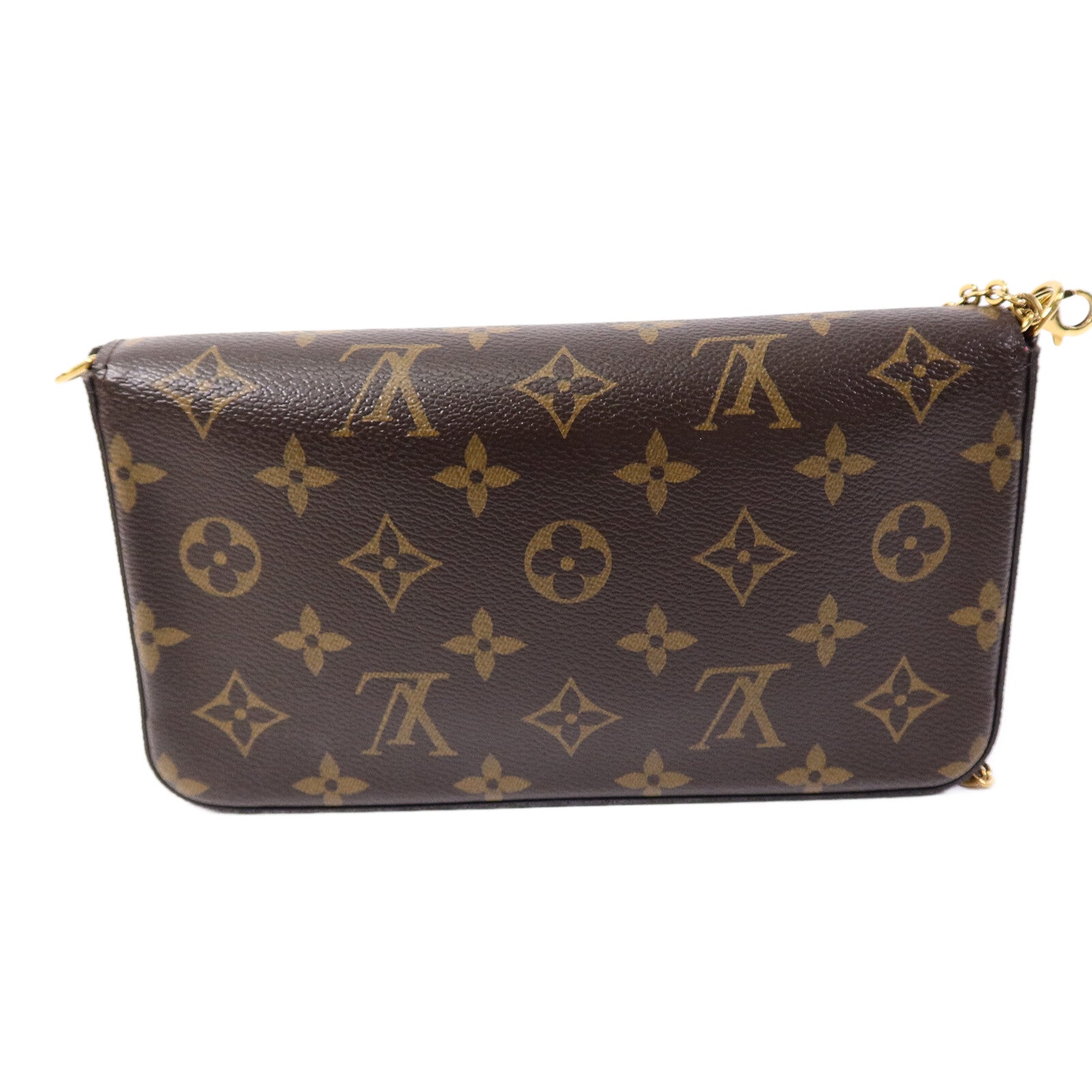 LOUIS VUITTON Monogram Hollywood Xmas Felicie Pochette肩背袋