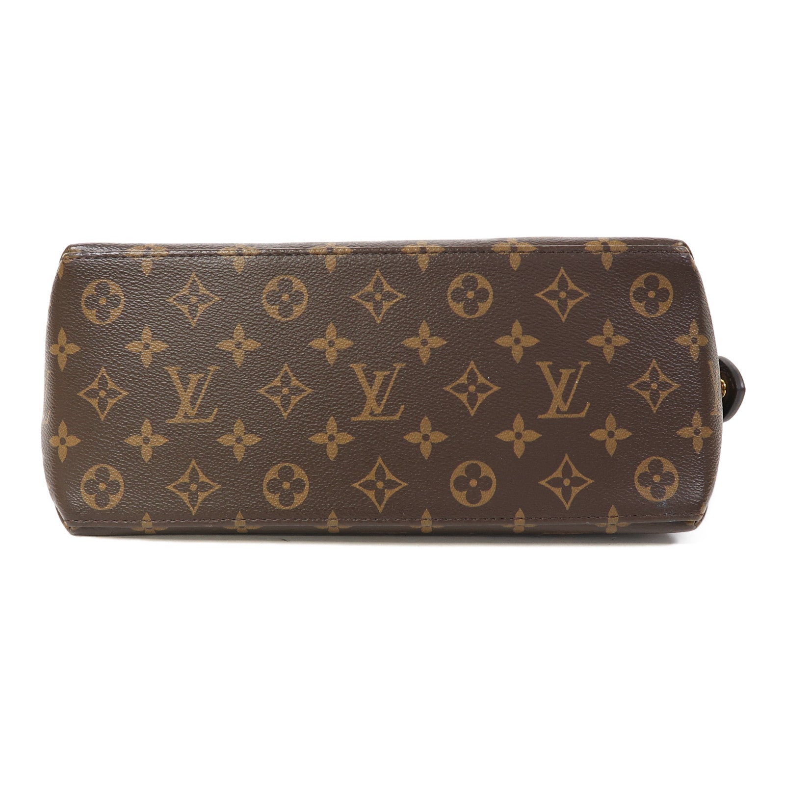 LOUIS VUITTON Monogram Petit Palais金扣手挽肩背兩用袋啡色