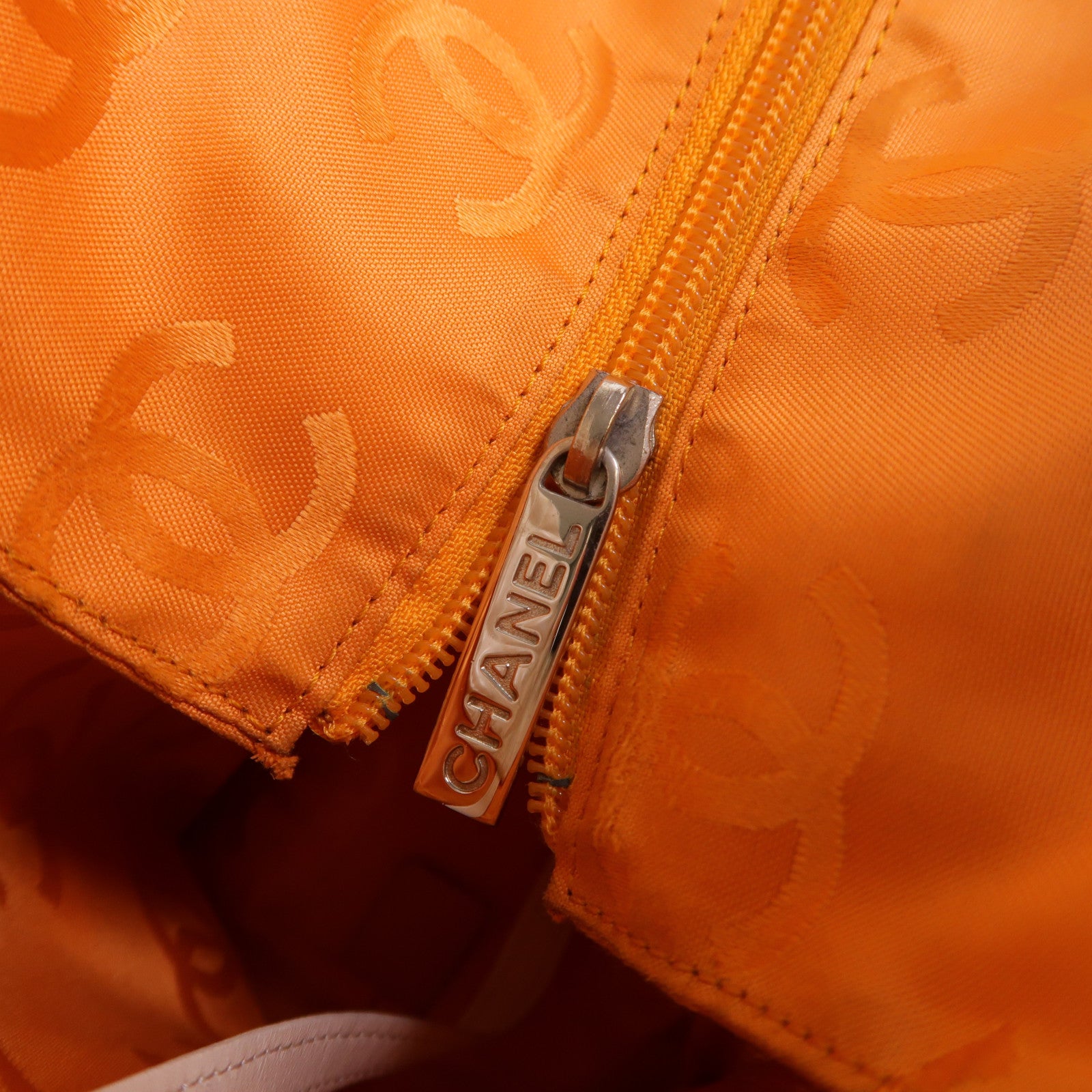 CHANEL 牛皮皮革/蛇皮皮革Cambon Tote Bag銀扣肩背袋