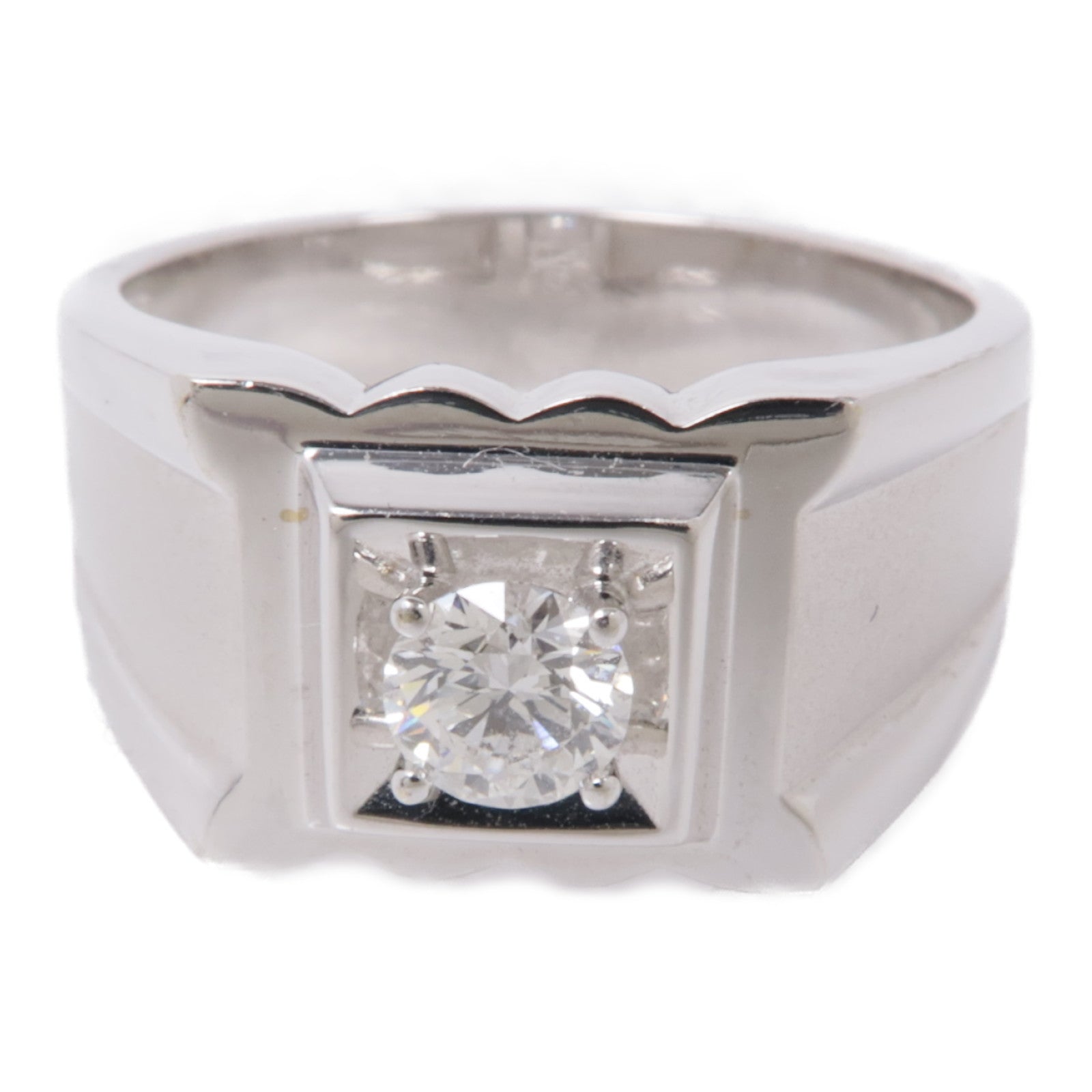 JEWELRY 18K白金Diamond Ring鑽石戒指US#7.75
