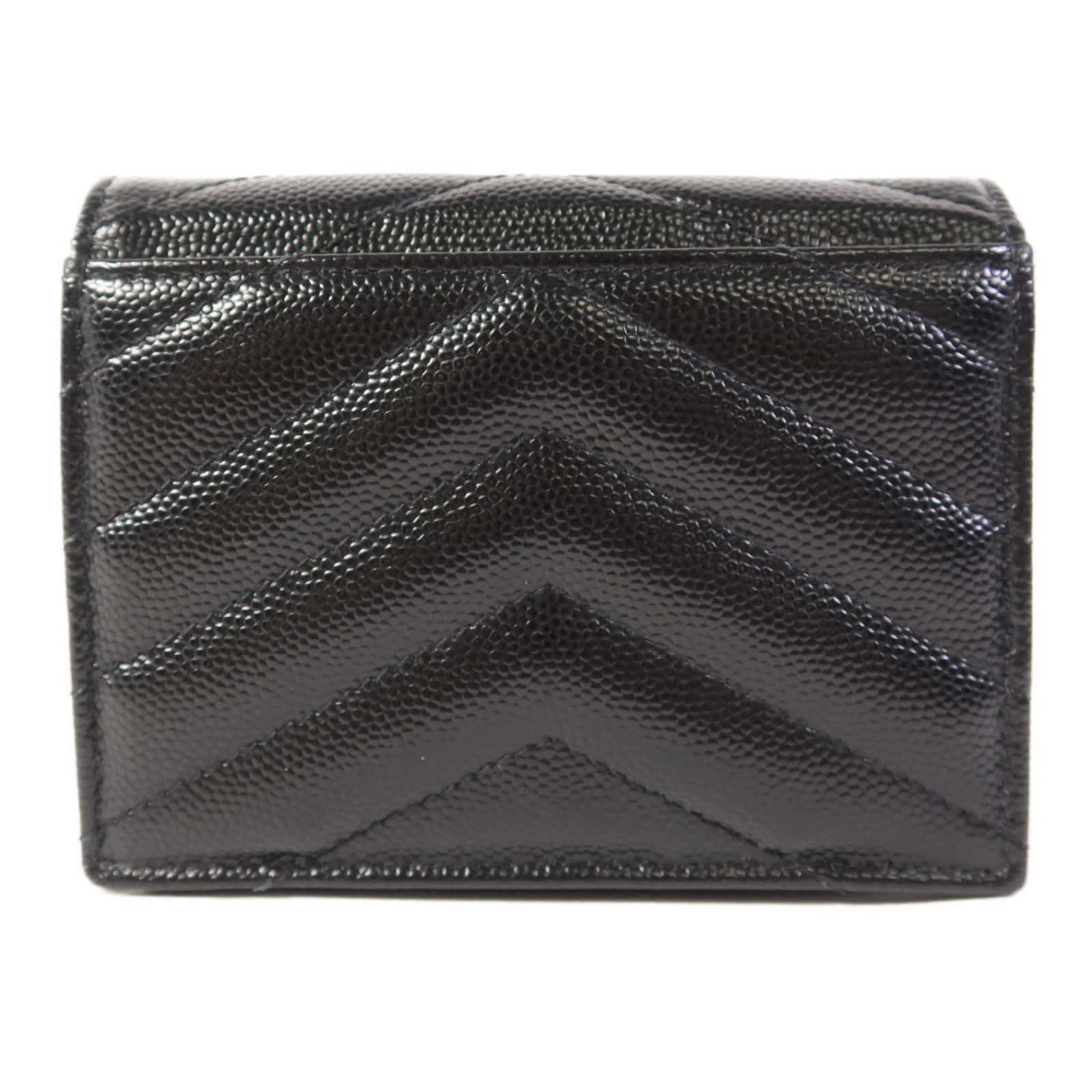 SAINT LAURENT 牛皮皮革Wallet金扣錢包