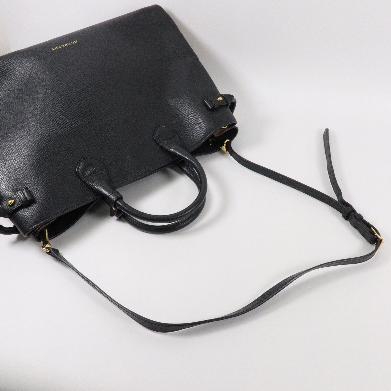 BURBERRY 牛皮皮革2 Way Shoulder Bag手挽肩背兩用袋