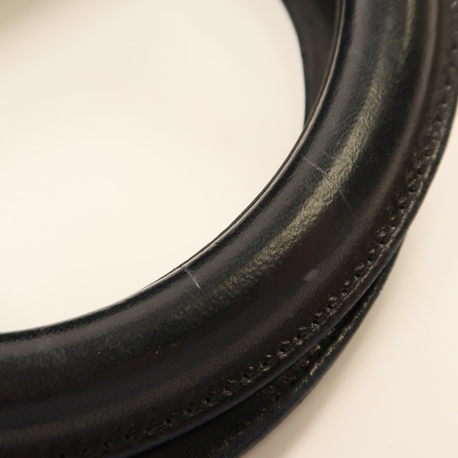 Dior 牛皮皮革Vintage Lady Dior銀扣手挽袋黑色