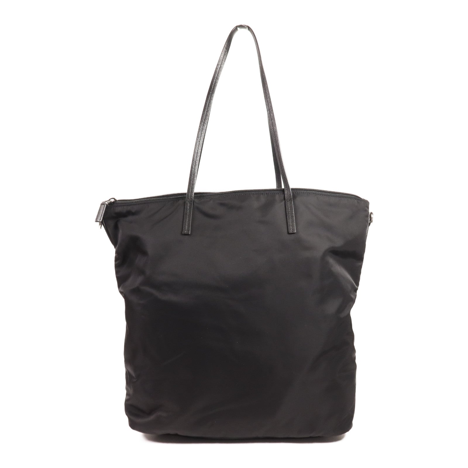 PRADA 尼龍2 Way Shoulder銀扣手挽肩背兩用袋