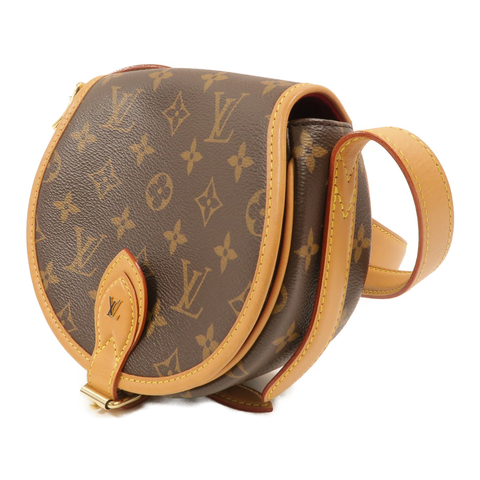 LOUIS VUITTON Monogram Tambourin金扣肩背袋