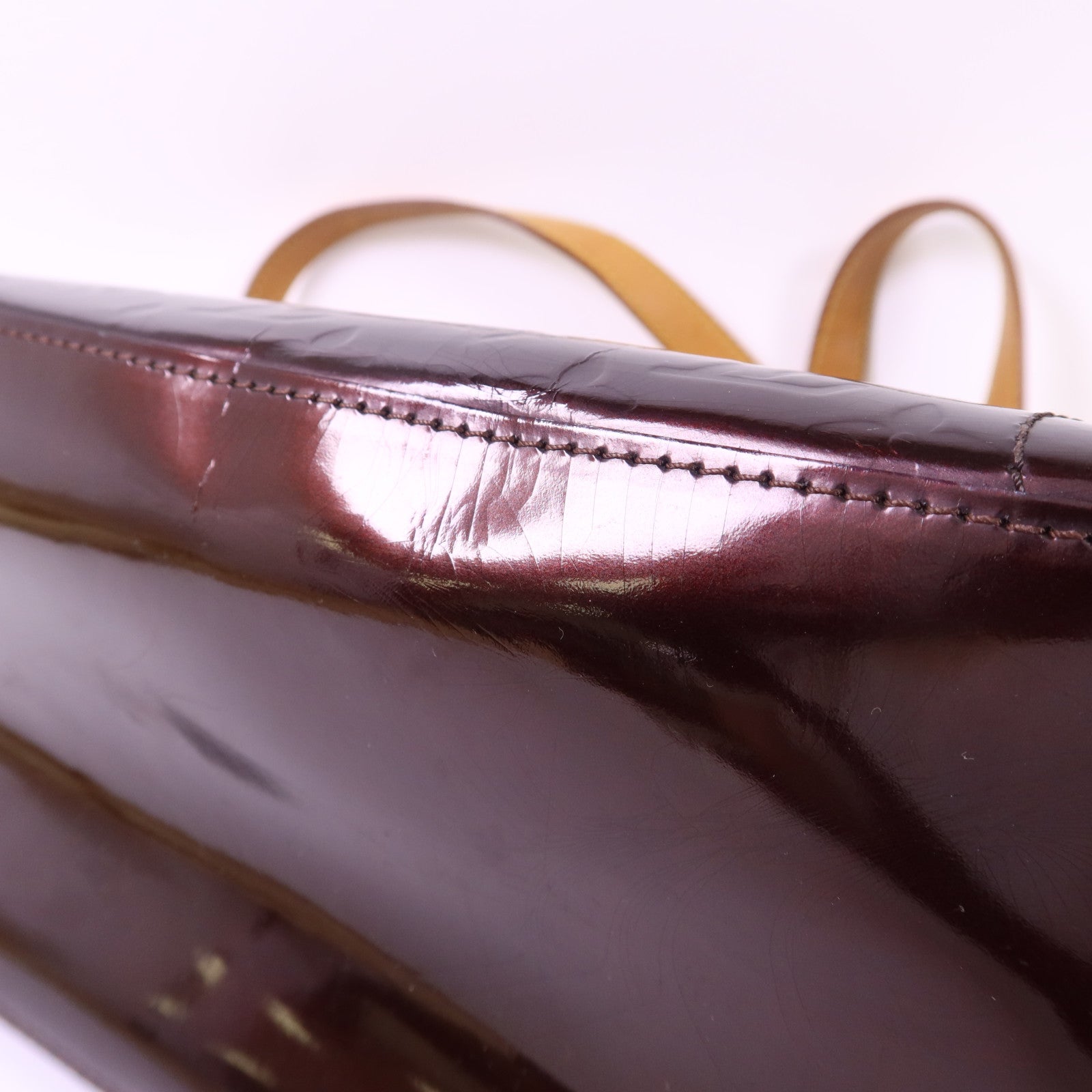 LOUIS VUITTON Vernis Rosewood Avenue金扣肩背袋