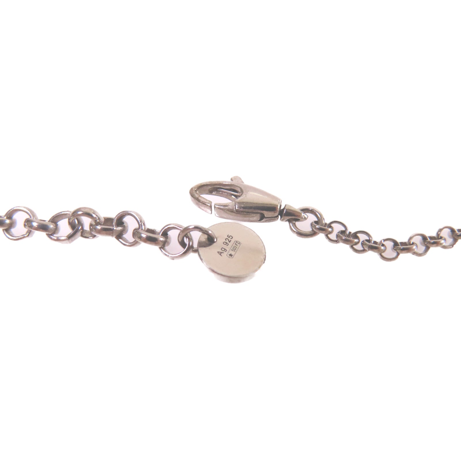 GUCCI 925純銀Blind For Love' Necklace項鏈