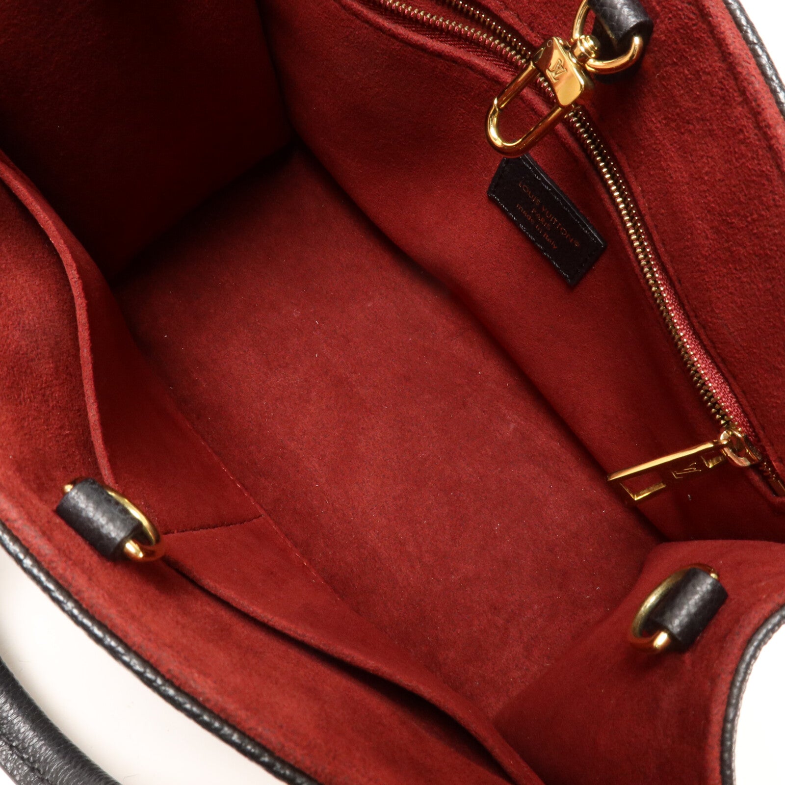 LOUIS VUITTON Monogram Empreinte On The Go PM手挽肩背兩用袋