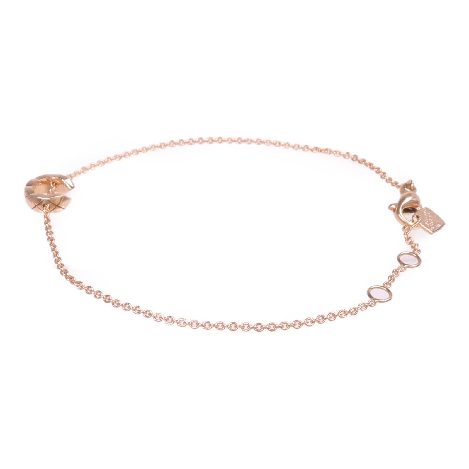 CHANEL 18K玫瑰金Coco Crush Bracelet手鏈