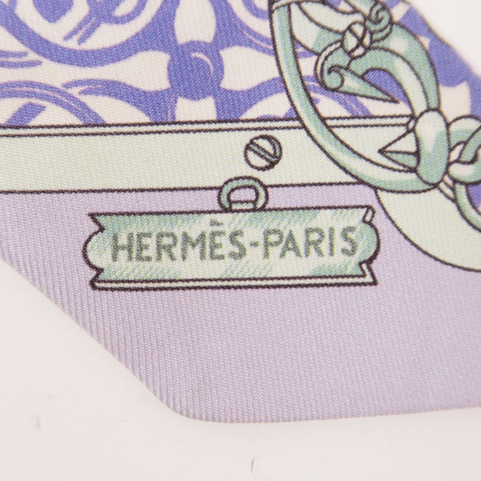 HERMES 絲質Twilly絲巾