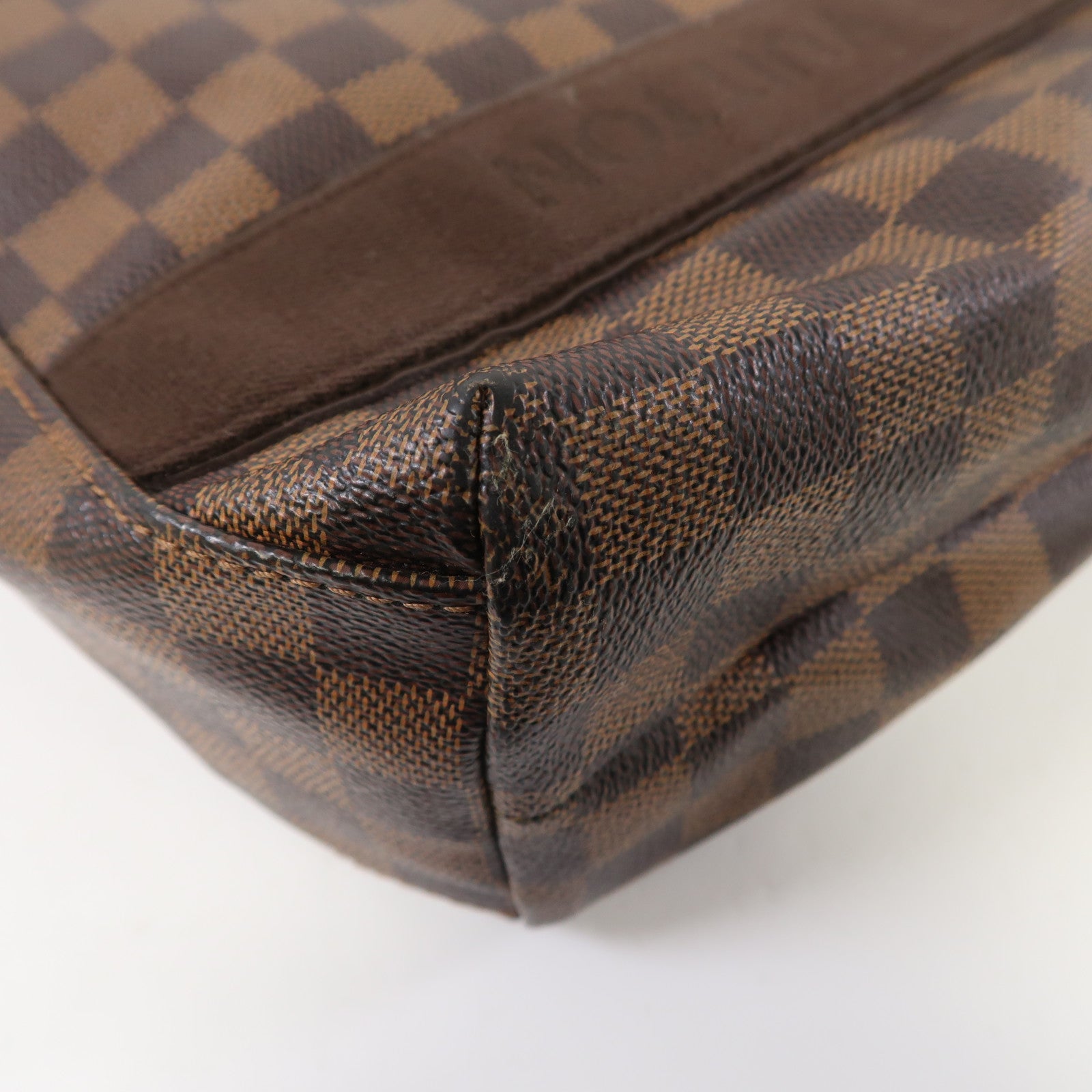 LOUIS VUITTON 【激減優惠】Damier Ebene Beaubourg金扣手挽袋啡色