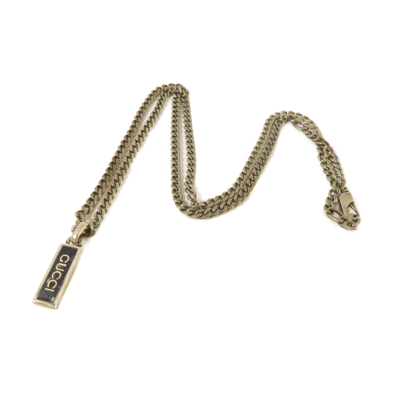 GUCCI 【激減優惠】925純銀Necklace項鍊銀色