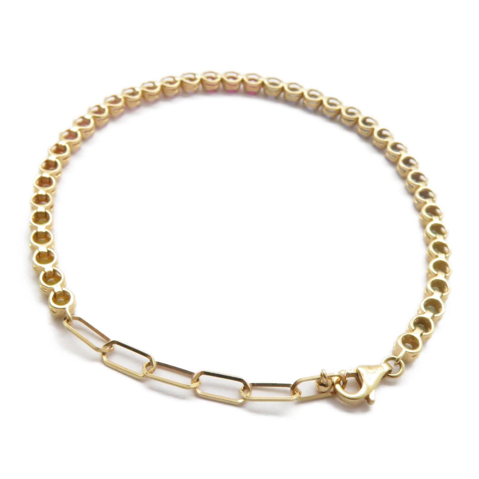 JEWELRY 【激減優惠】18K玫瑰金Sapphire Bracelet 2.99ct彩色寶石手鏈