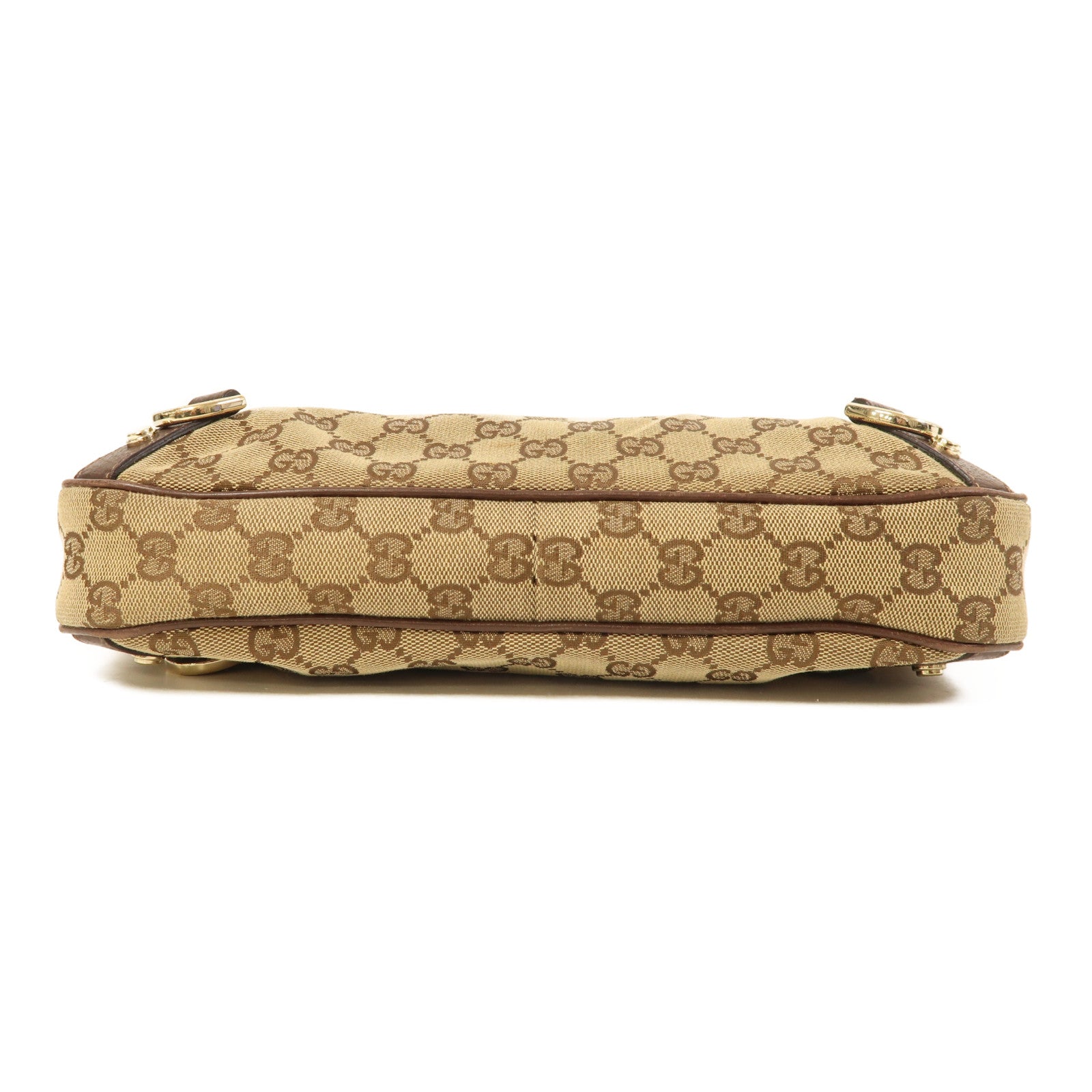 GUCCI 帆布Abbey金扣肩背袋