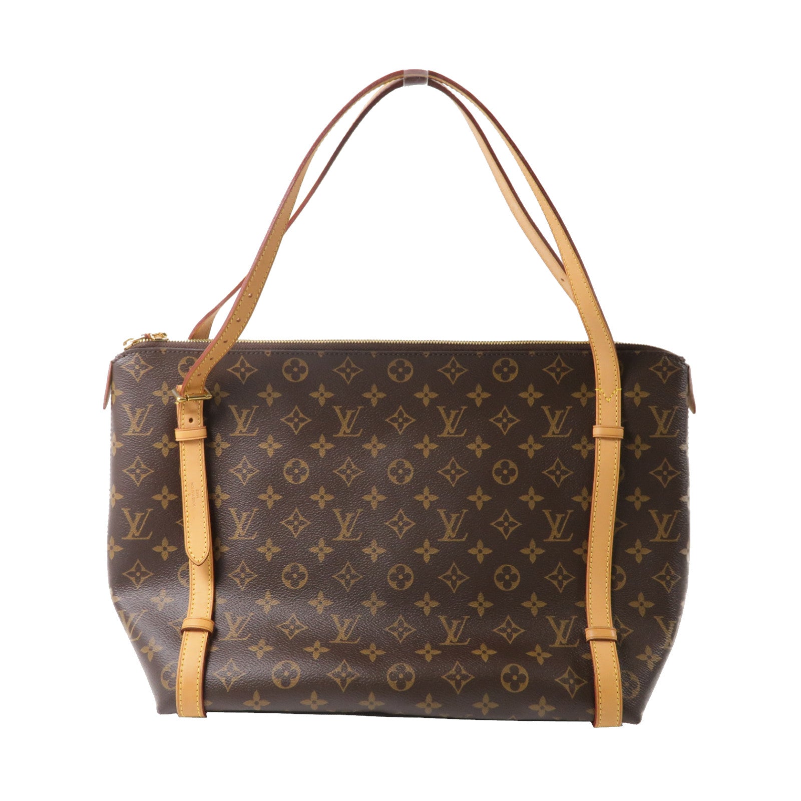 LOUIS VUITTON Monogram Tuileries Tote Bag金扣肩背袋啡色