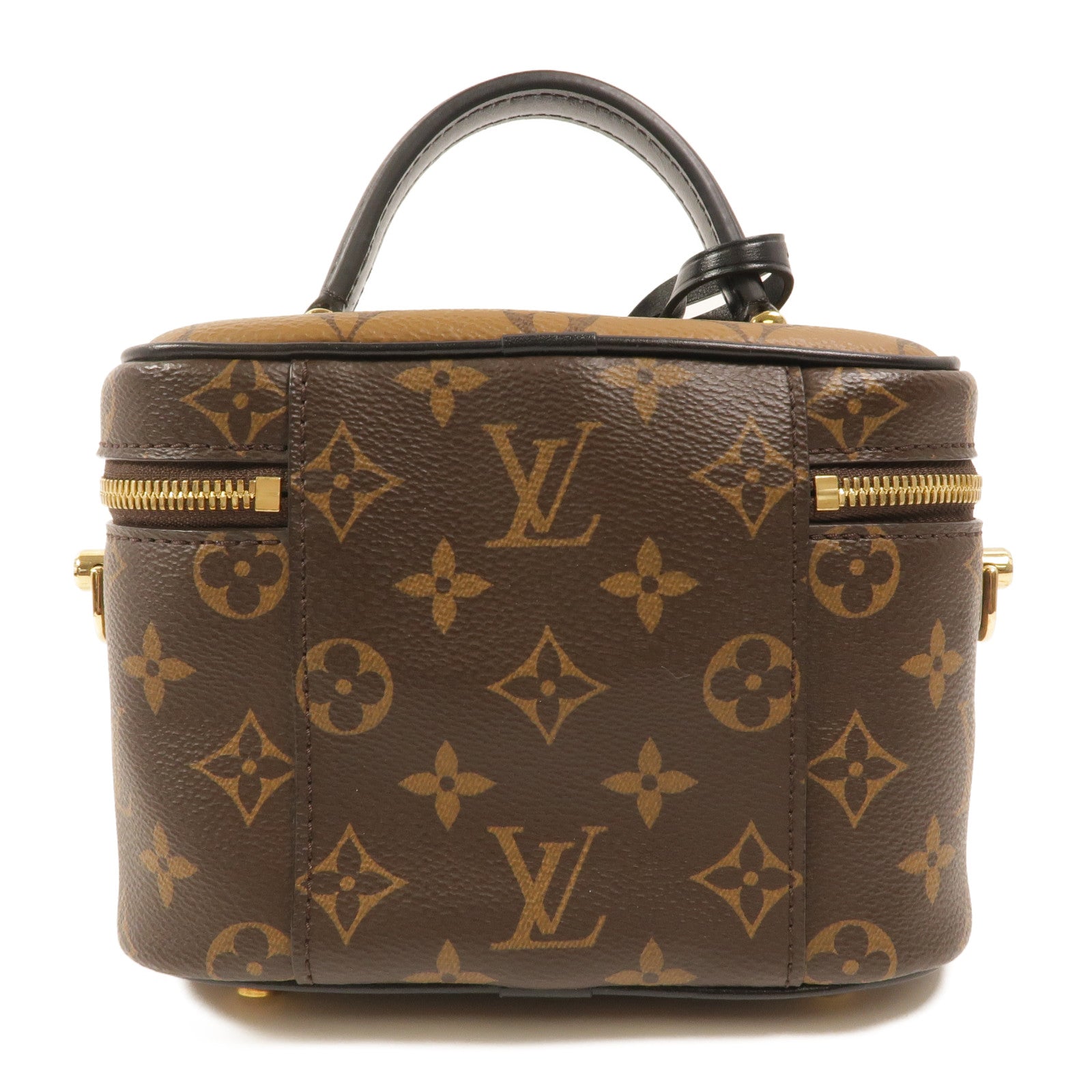 LOUIS VUITTON Monogram Reverse Vanity PM手挽肩背兩用袋