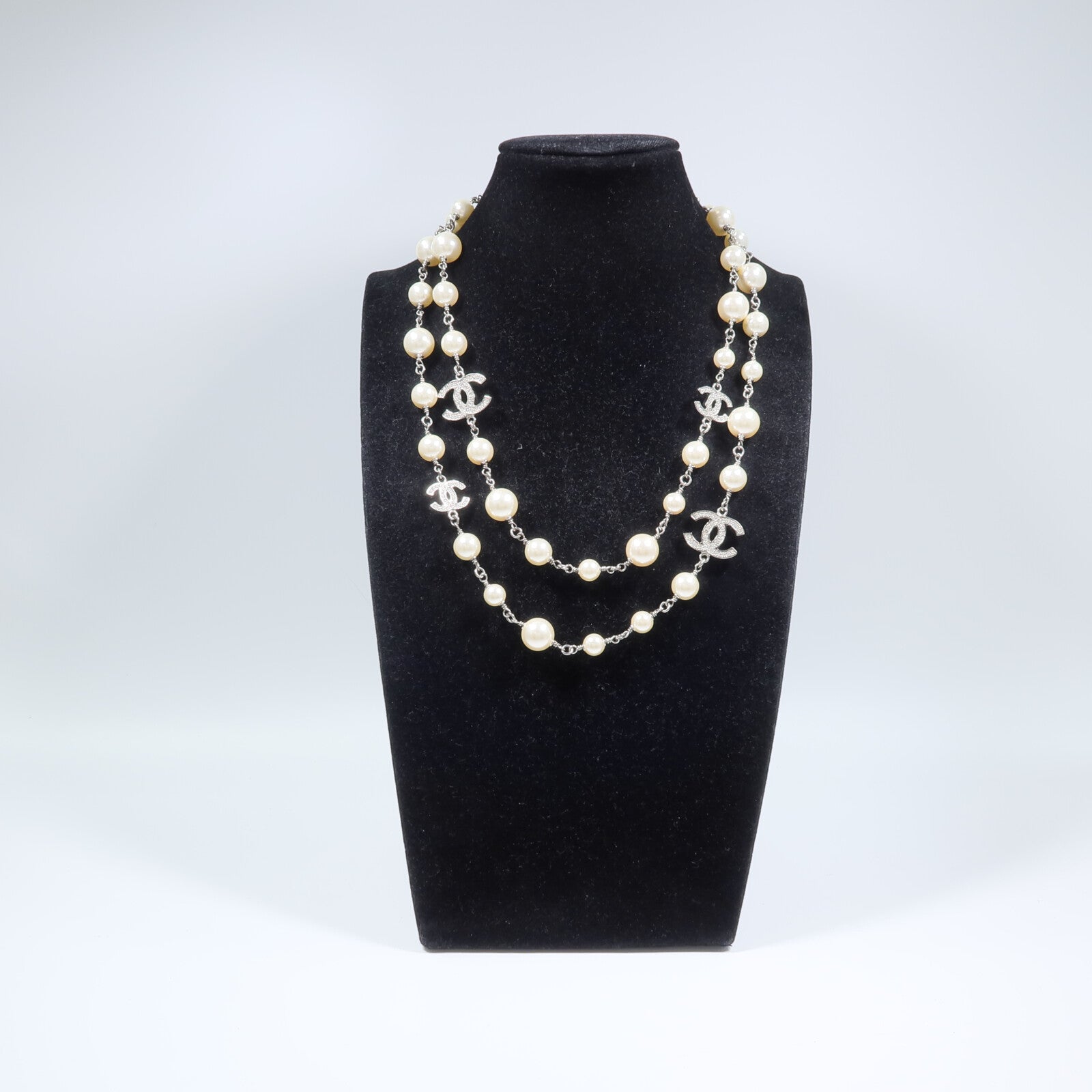 CHANEL PVC/金屬Necklace項鍊