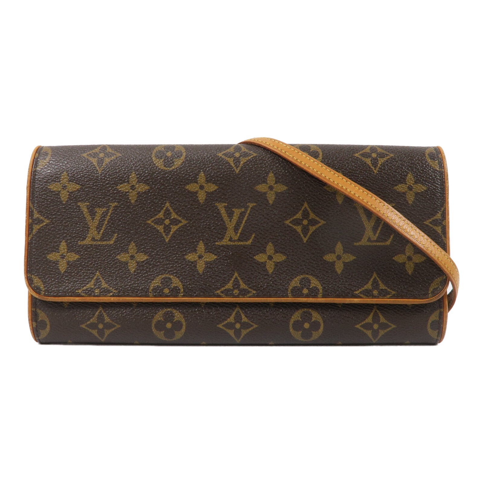 LOUIS VUITTON Monogram Pochette Twin GM肩背袋