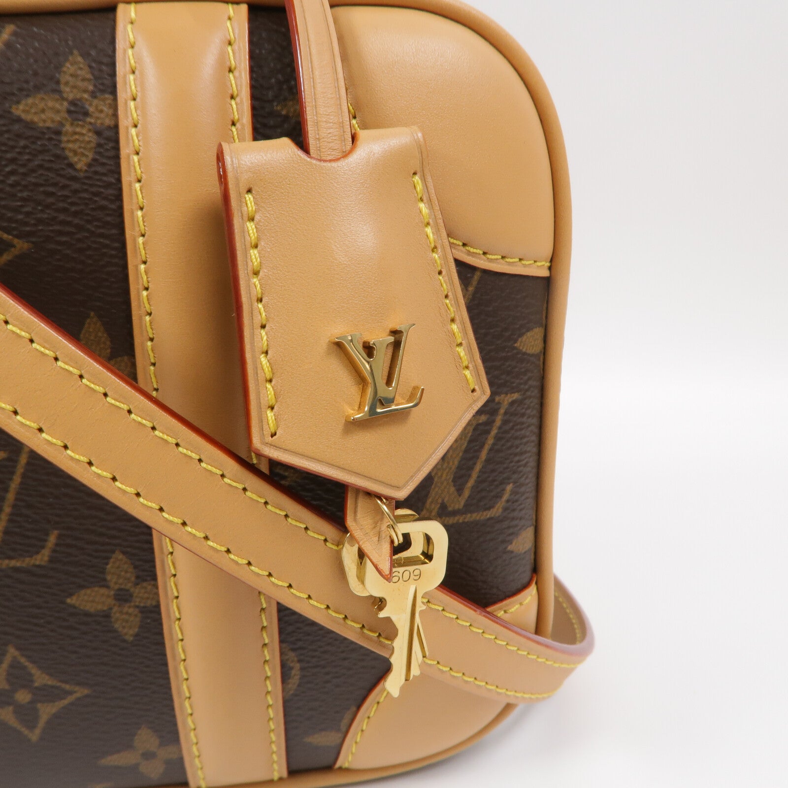 LOUIS VUITTON Monogram Valisette手挽肩背兩用袋