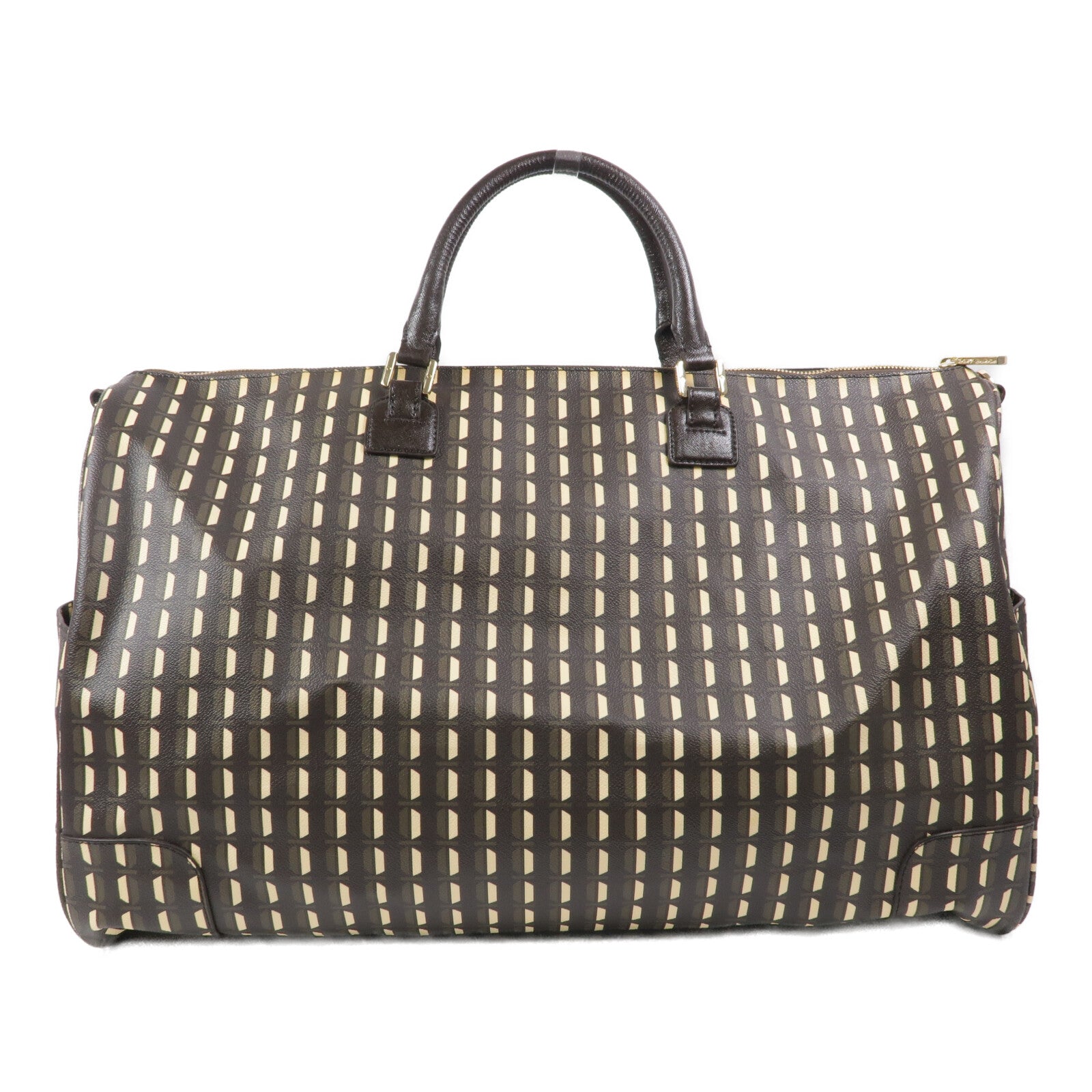 Tory Burch 塗層帆布Boston Bag手挽肩背兩用袋