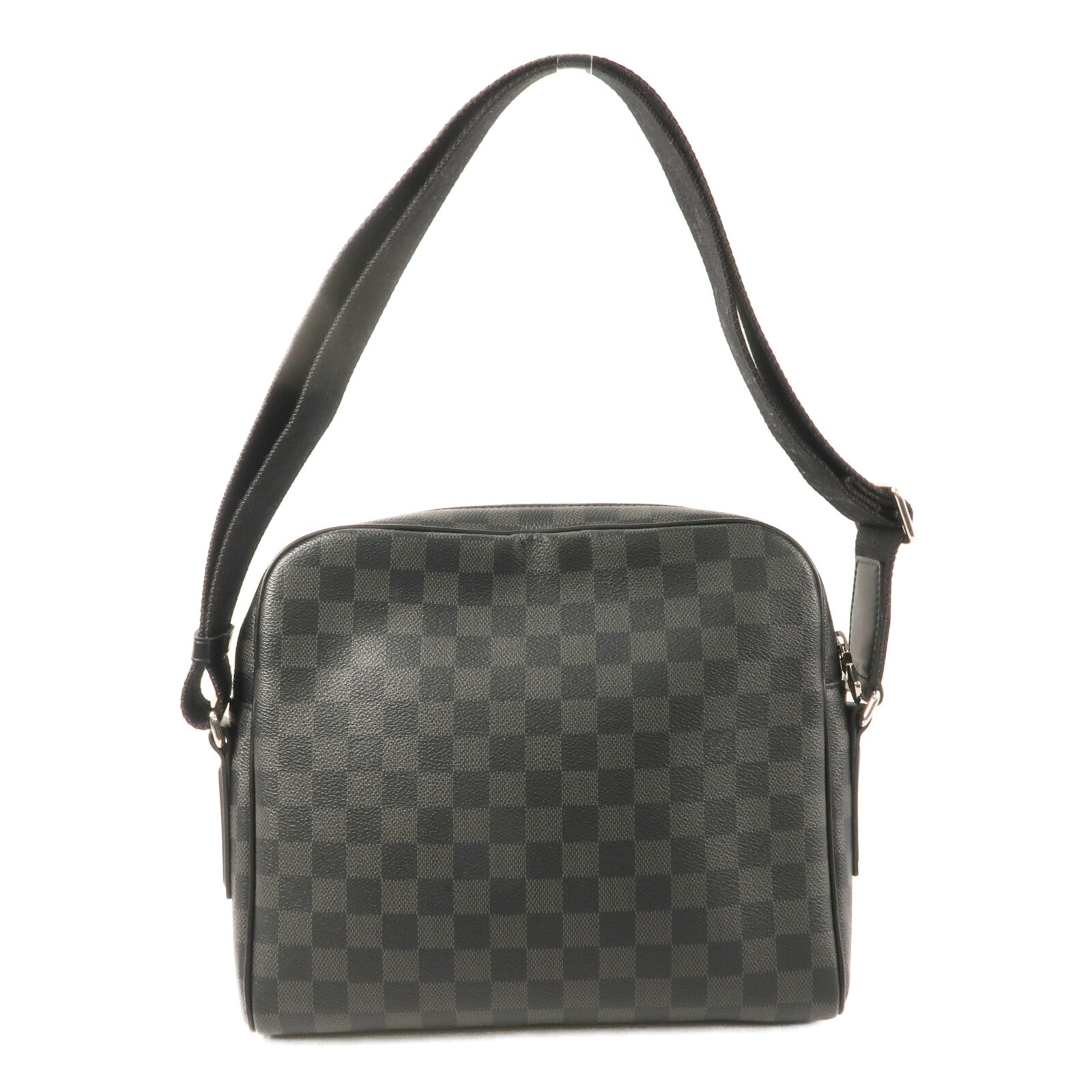 LOUIS VUITTON Damier Graphite Dayton Reporter Bag肩背袋