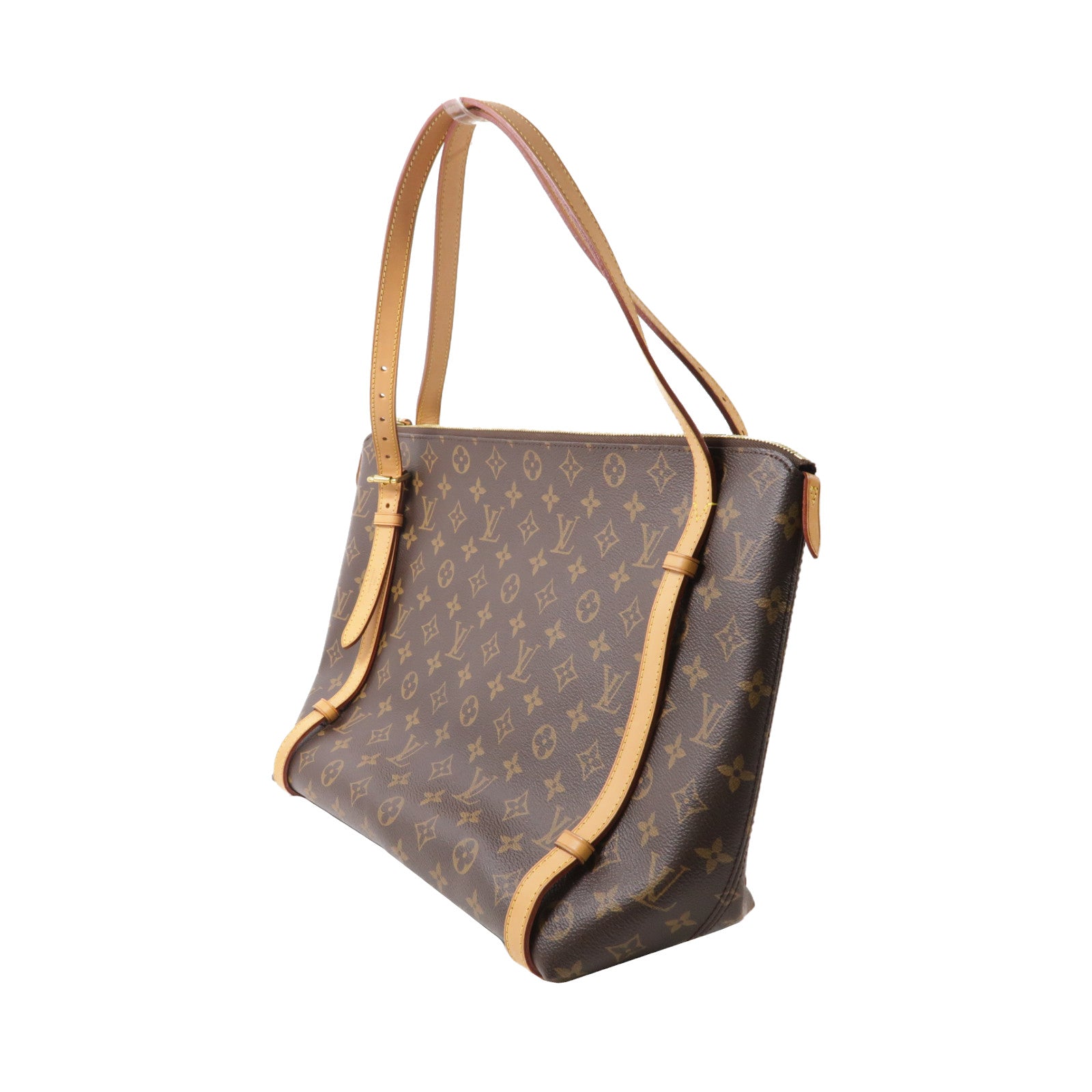 LOUIS VUITTON Monogram Tuileries Tote Bag金扣肩背袋啡色