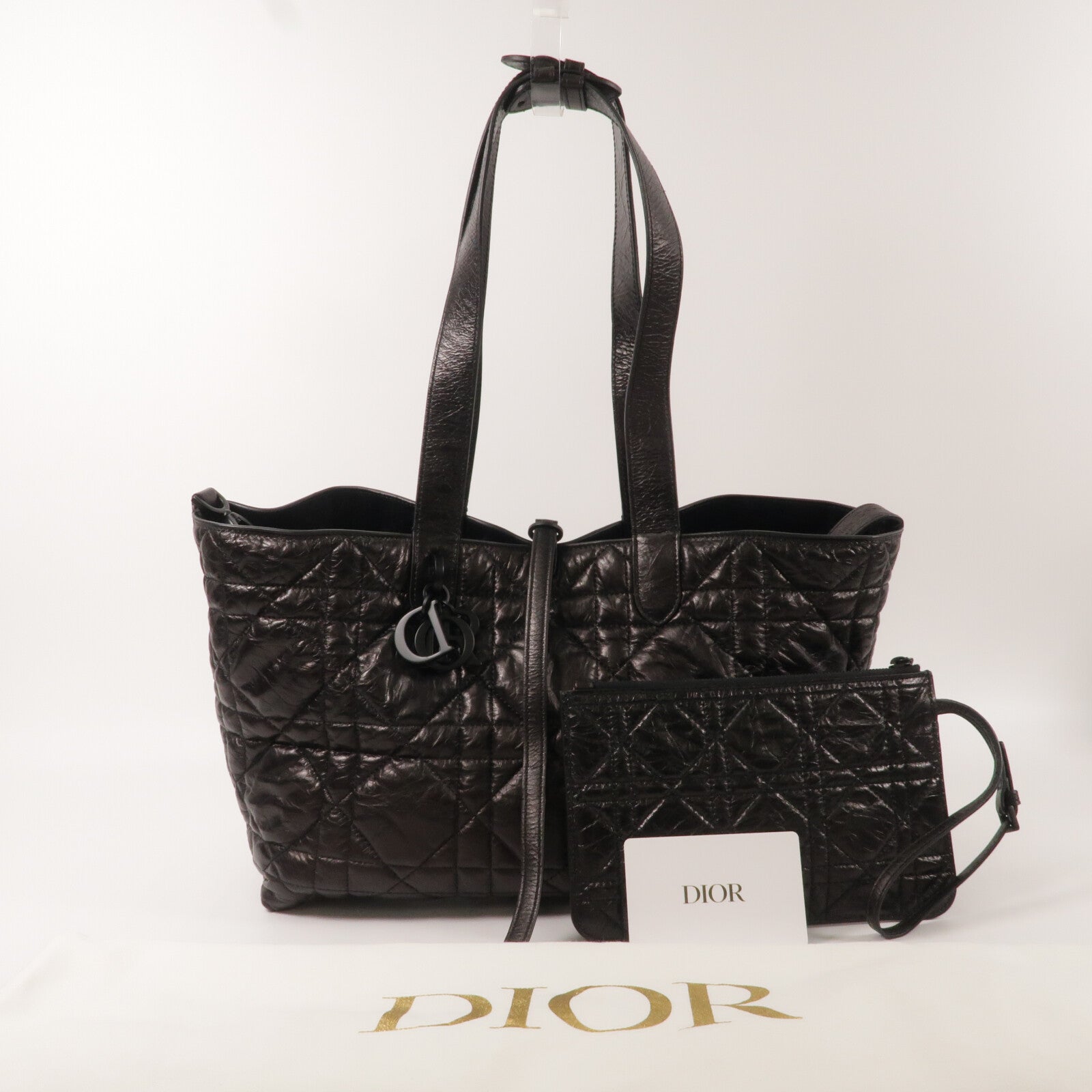 Dior 牛皮皮革Toujours Medium手挽袋