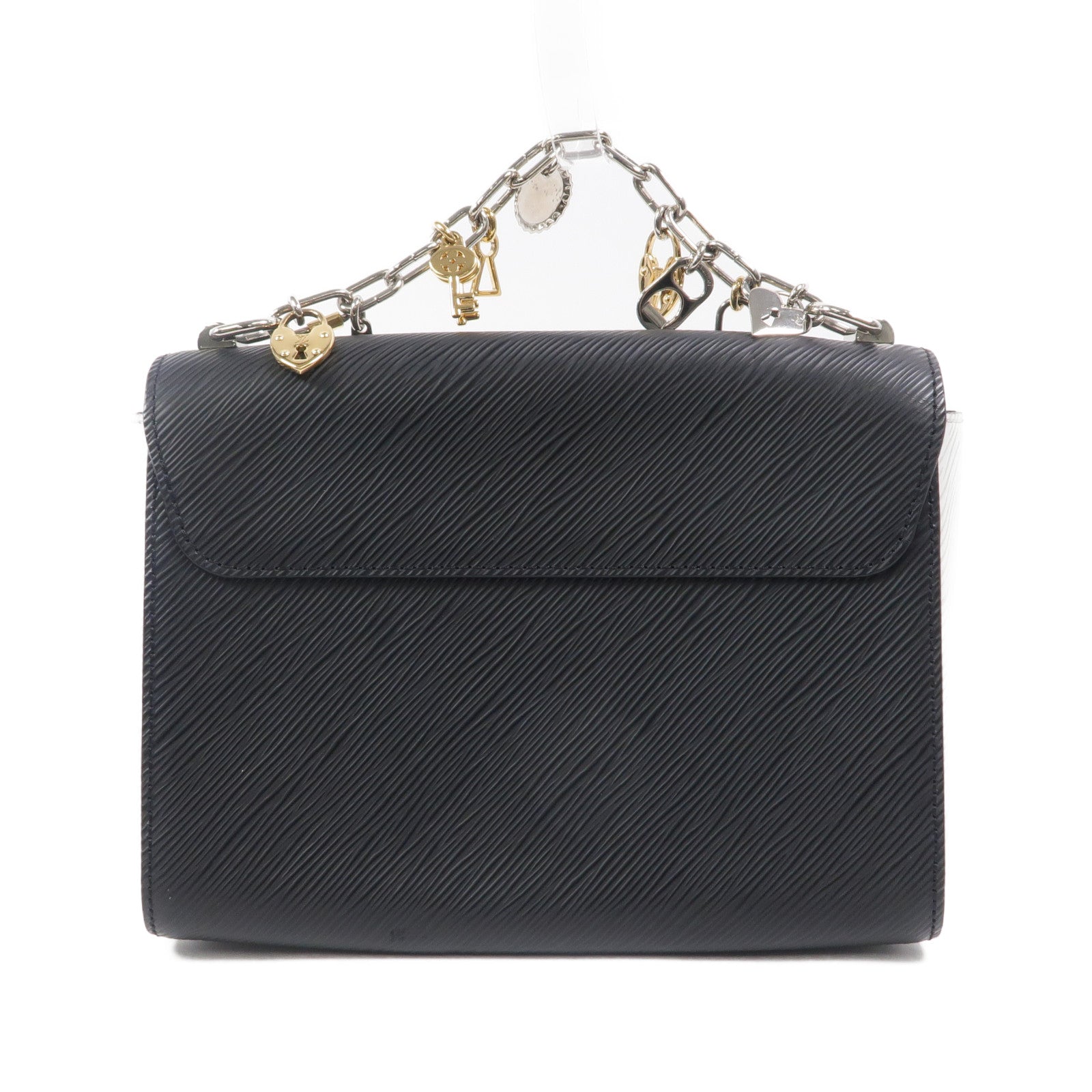 LOUIS VUITTON Epi Love Lock Charm Twist手挽肩背兩用袋
