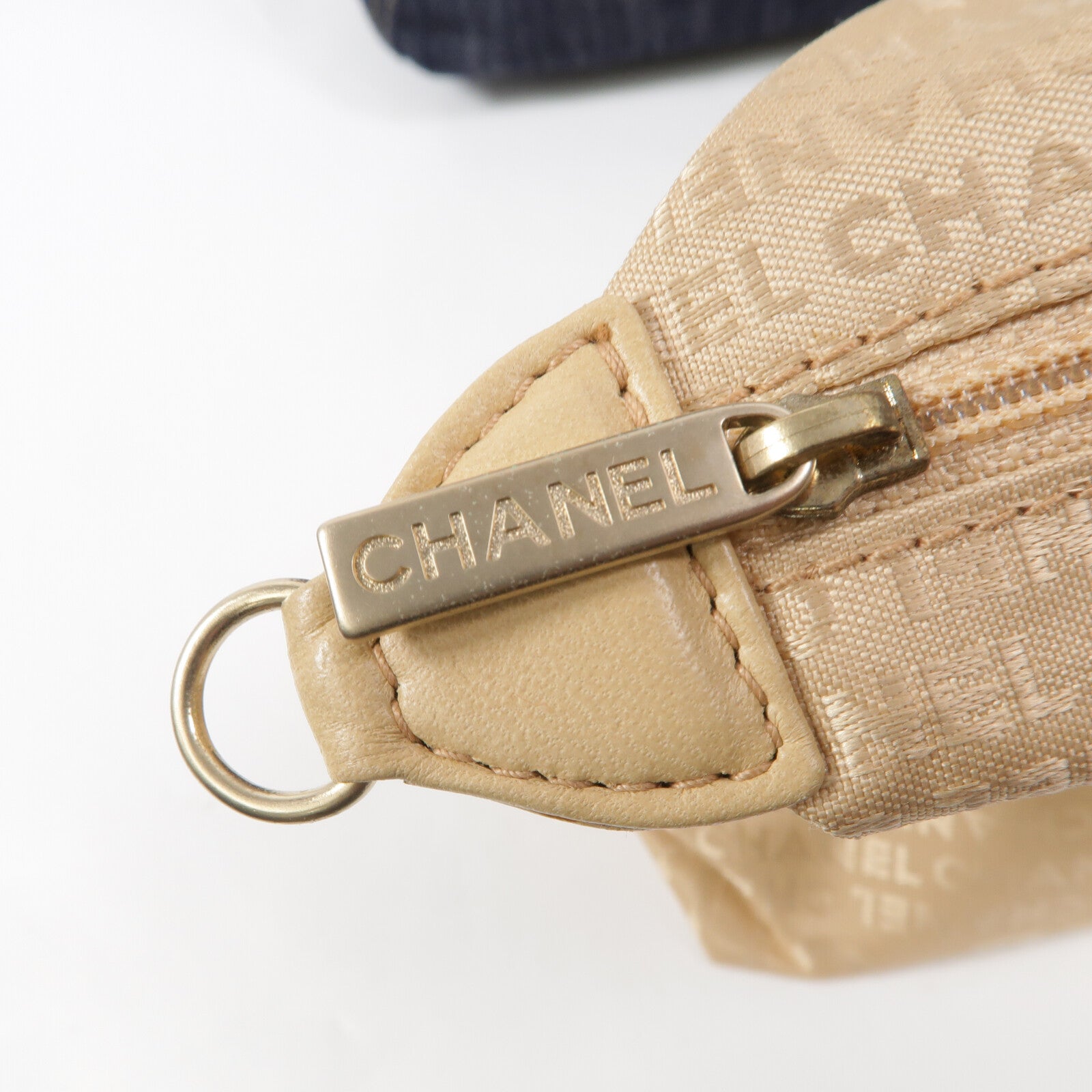 CHANEL 牛仔布Coco Cabas Tote Bag肩背袋