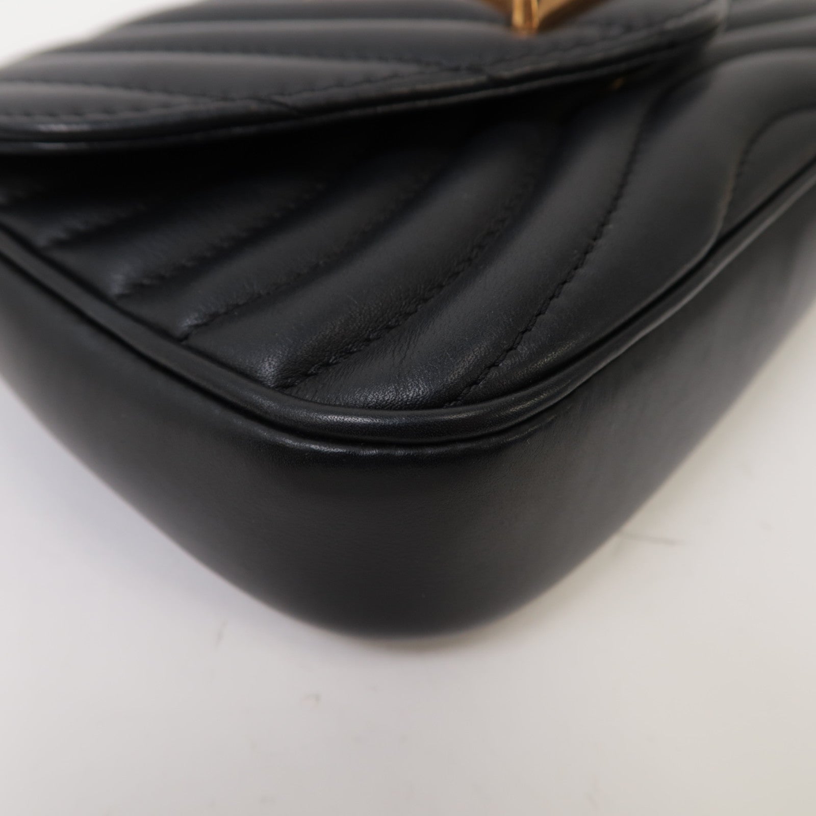 LOUIS VUITTON 牛皮皮革New Wave金扣手挽肩背兩用袋黑色