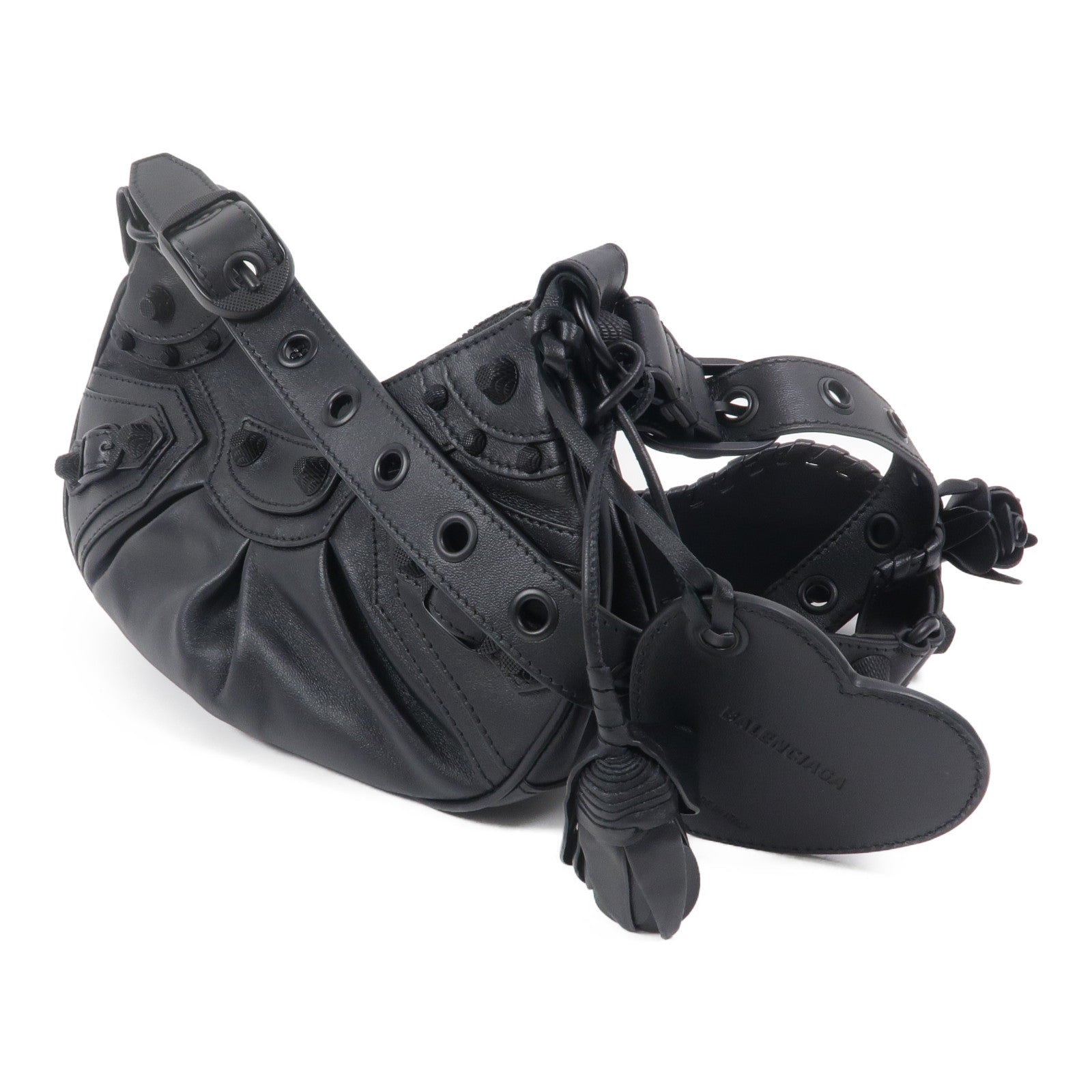BALENCIAGA 羊皮皮革Le Cagole XS肩背袋